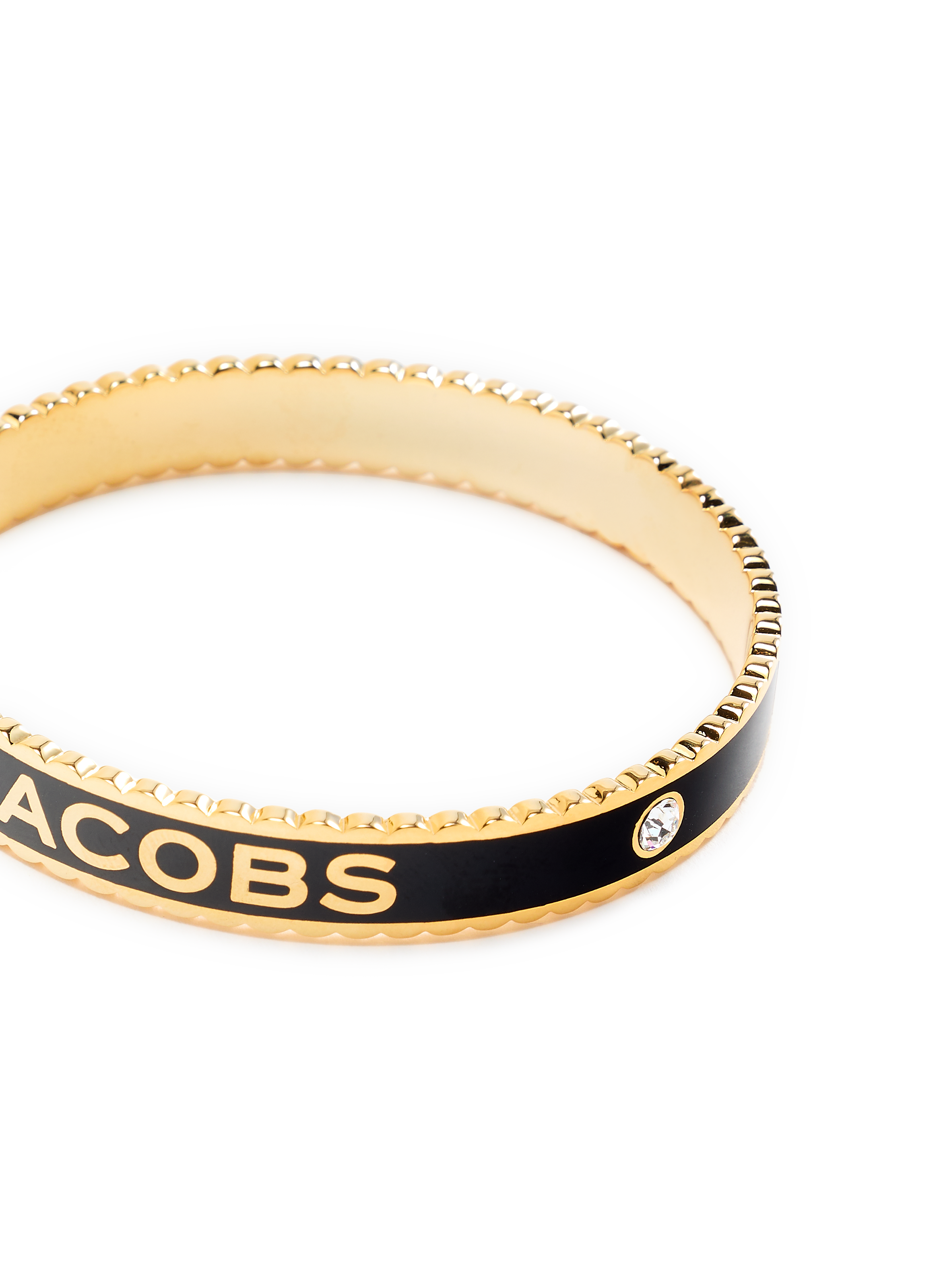 Bracelet médaillon L MARC JACOBS Noir