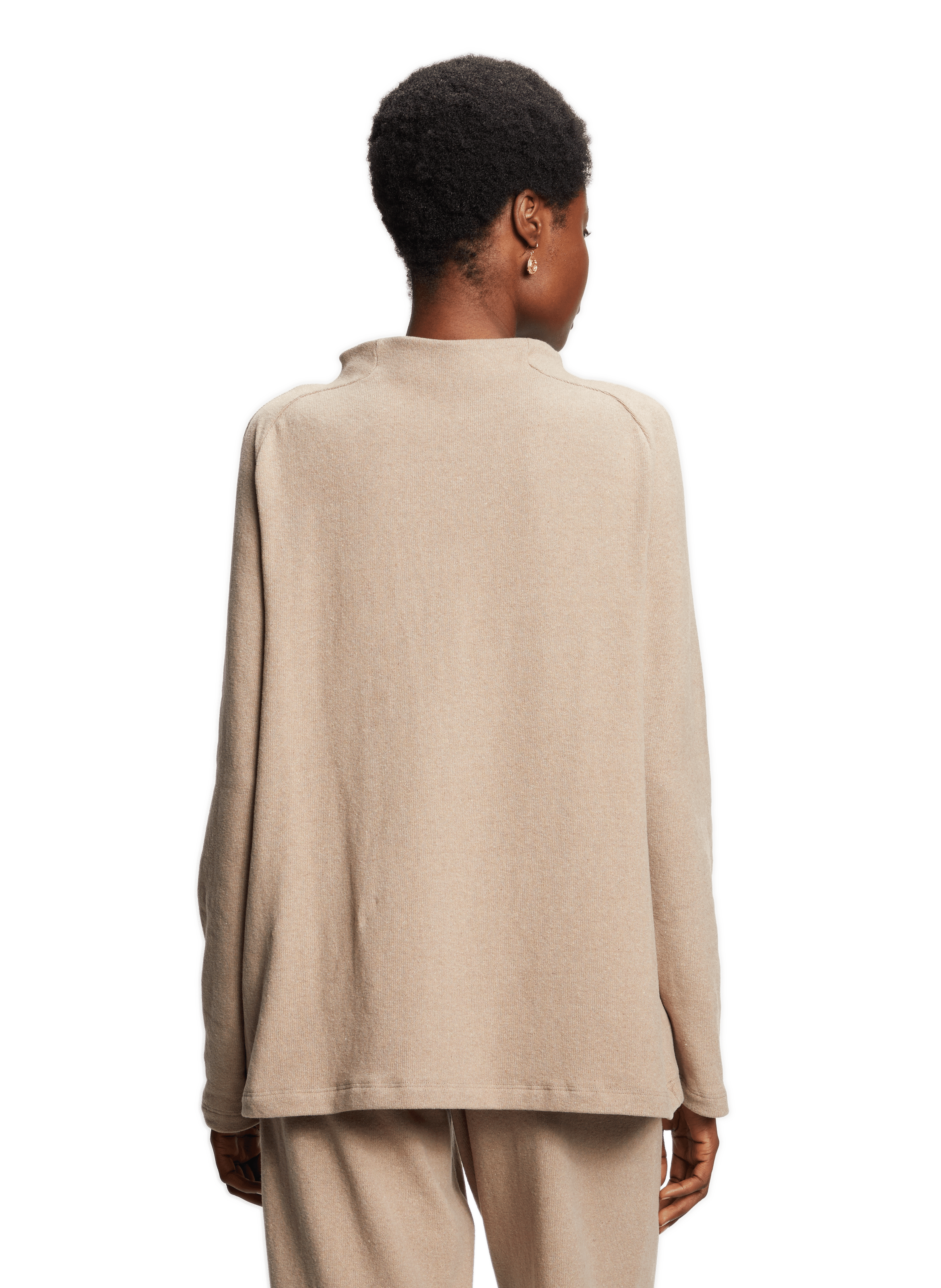 Cotton sweatshirt HANRO Beige