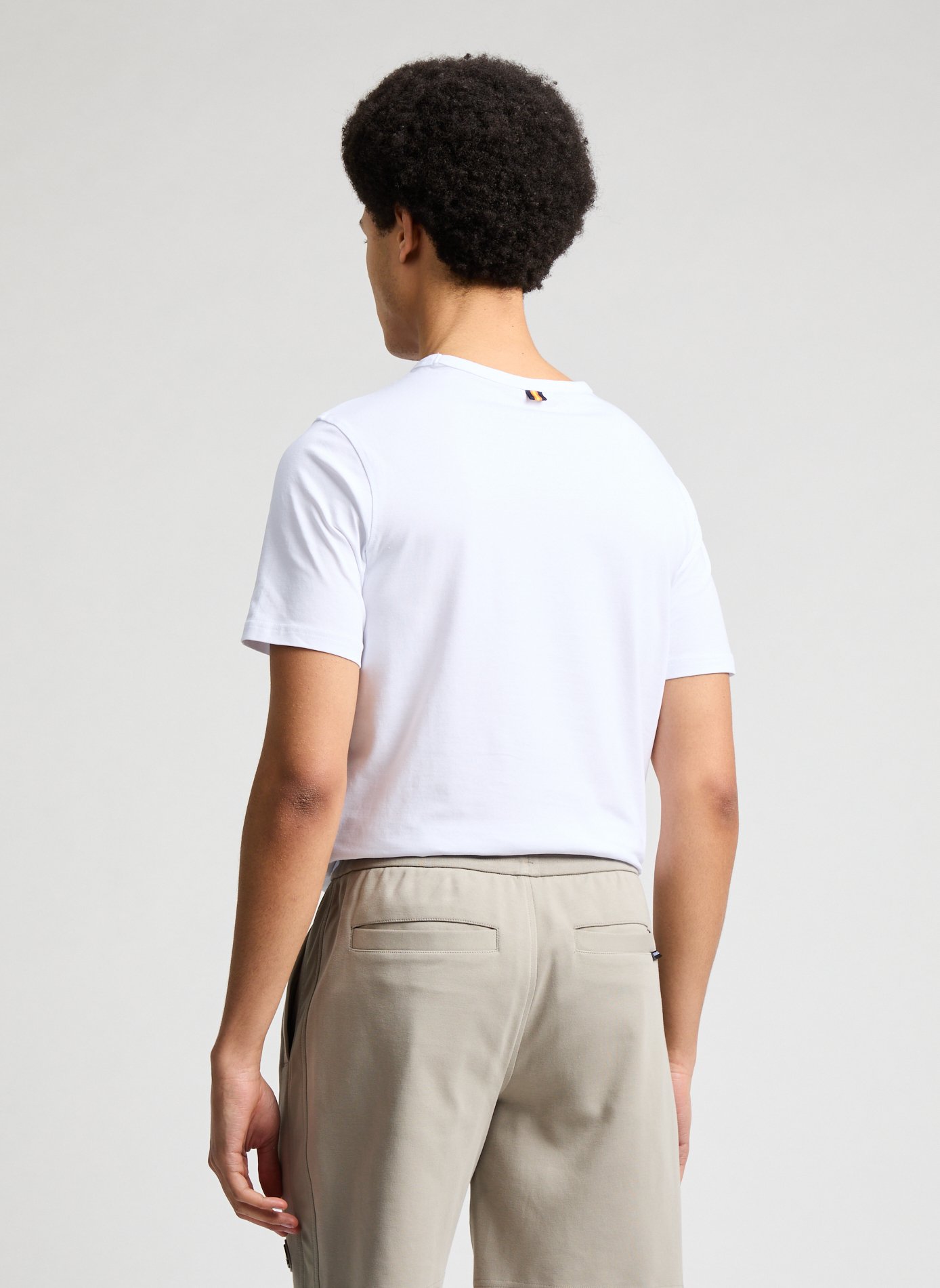 Cotton Jersey T-shirt K-WAY White