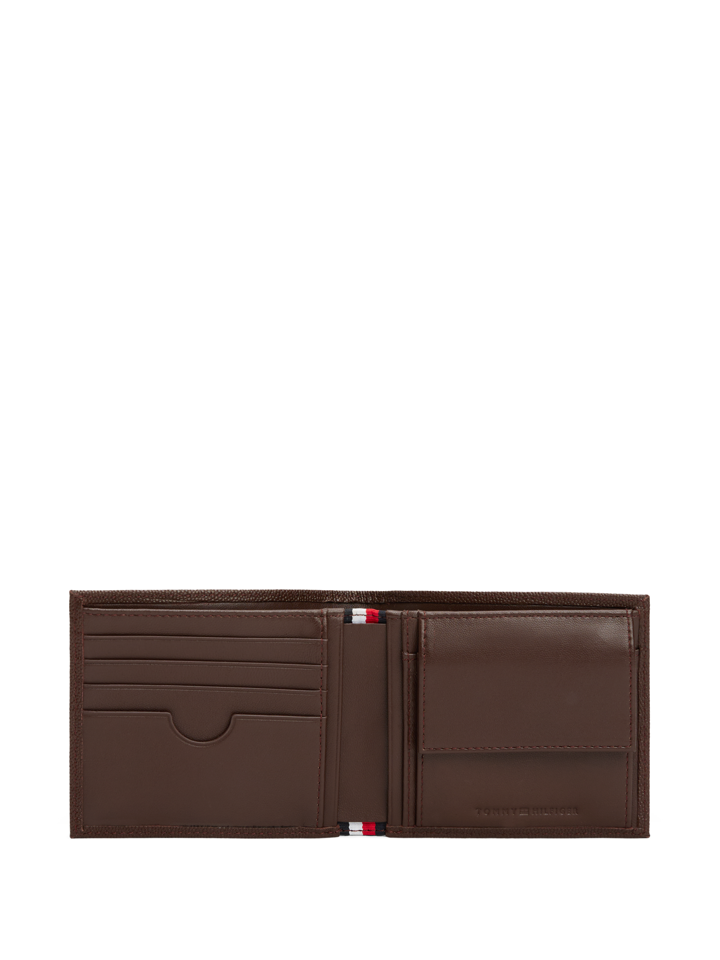  Leather wallet TOMMY HILFIGER Brown