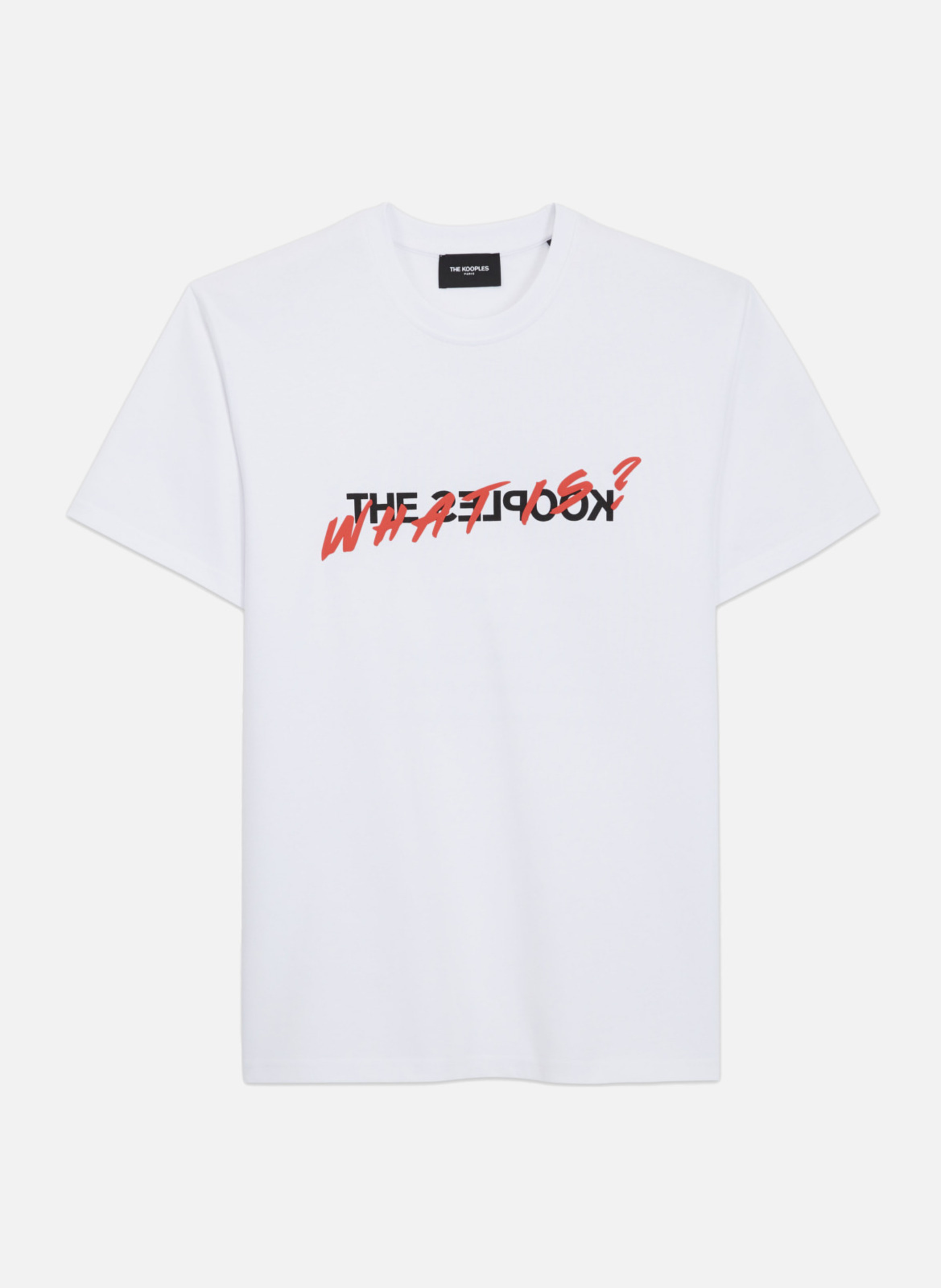 T-shirt logo iconique what is THE KOOPLES Blanc