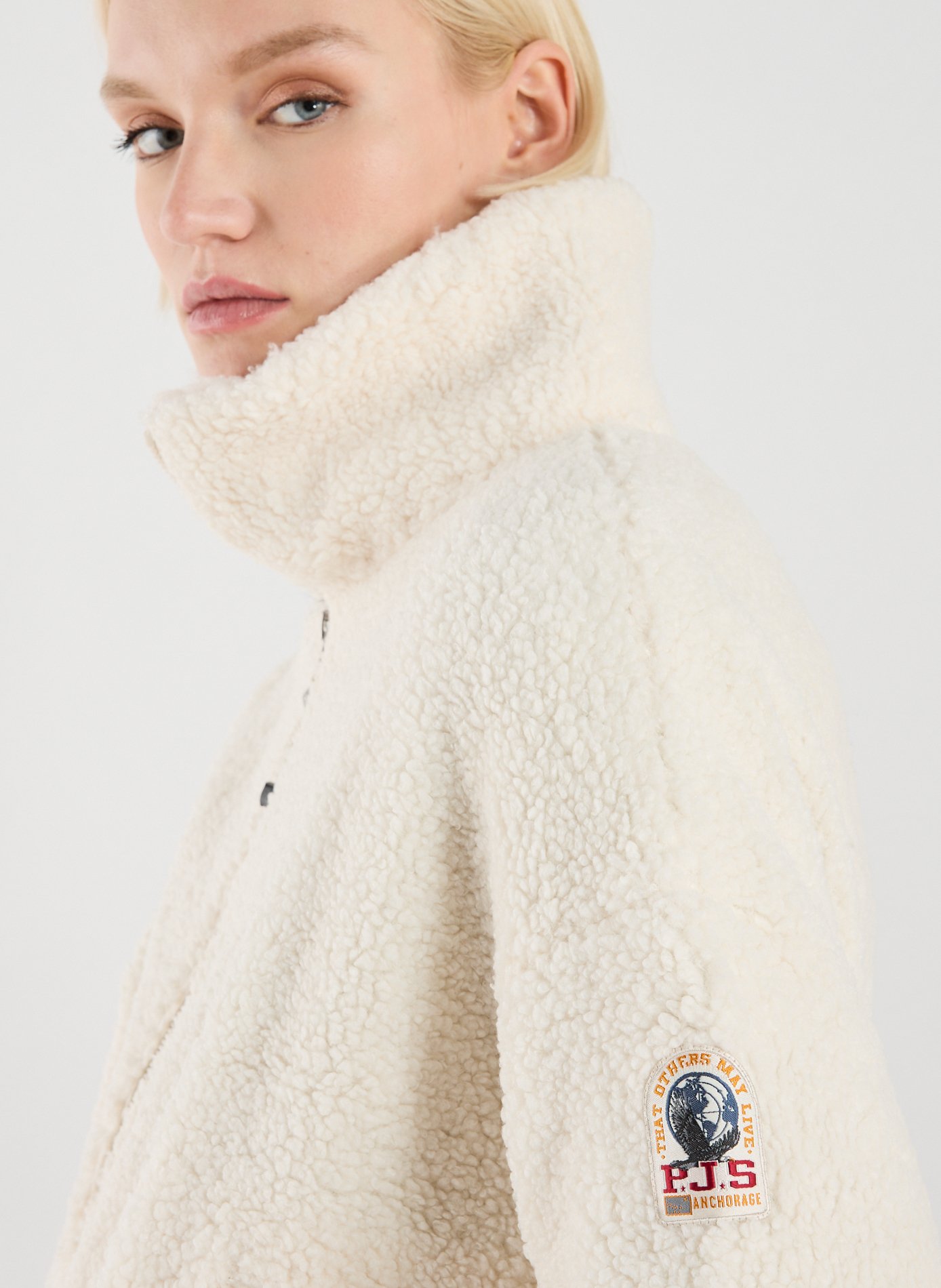 Sori polar fleece zip-up sweatshirt PARAJUMPERS Beige