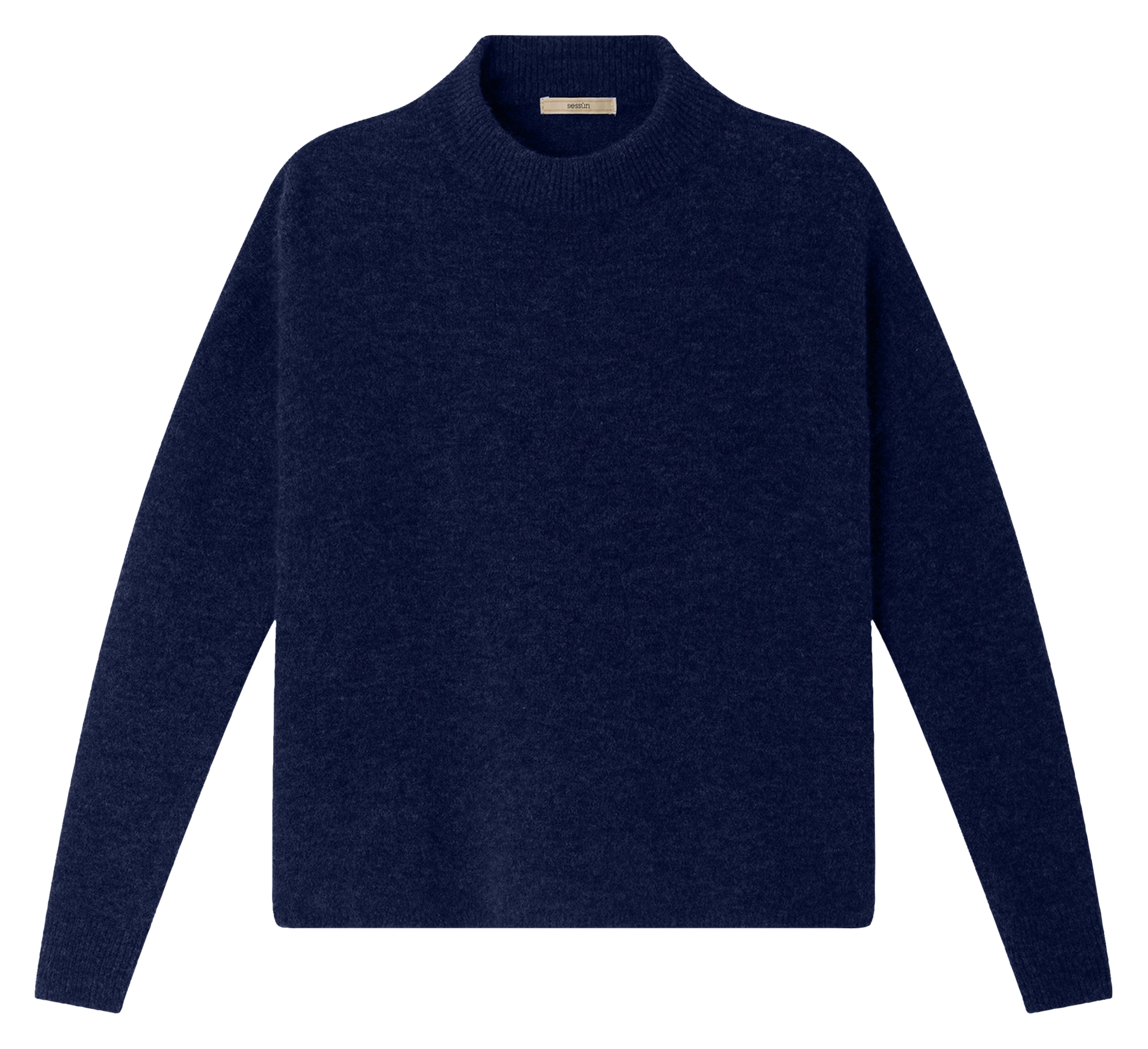 Pull ample en laine mélangée kunlun SESSUN Bleu