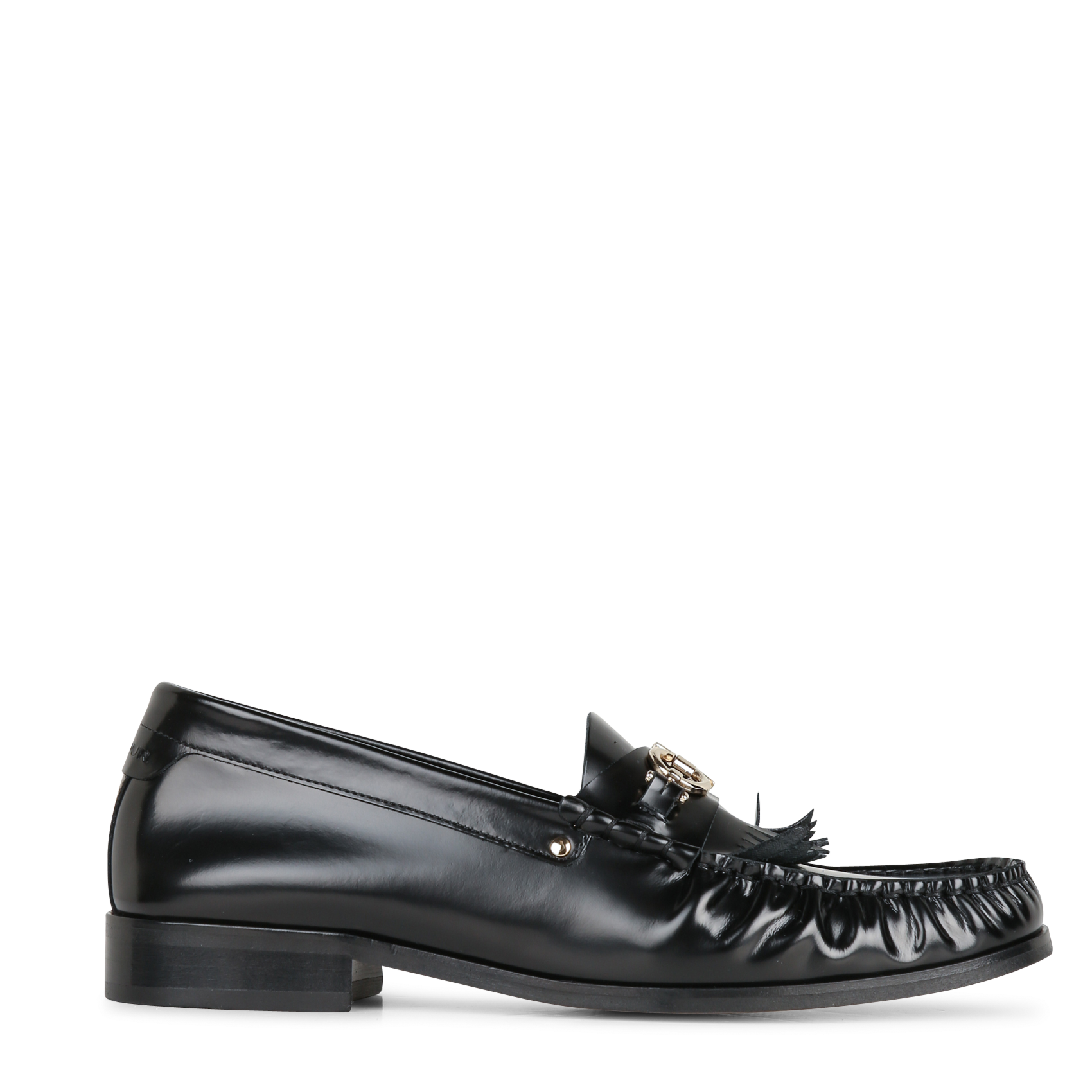 Mocassins en cuir n°180 RIVECOUR Noir