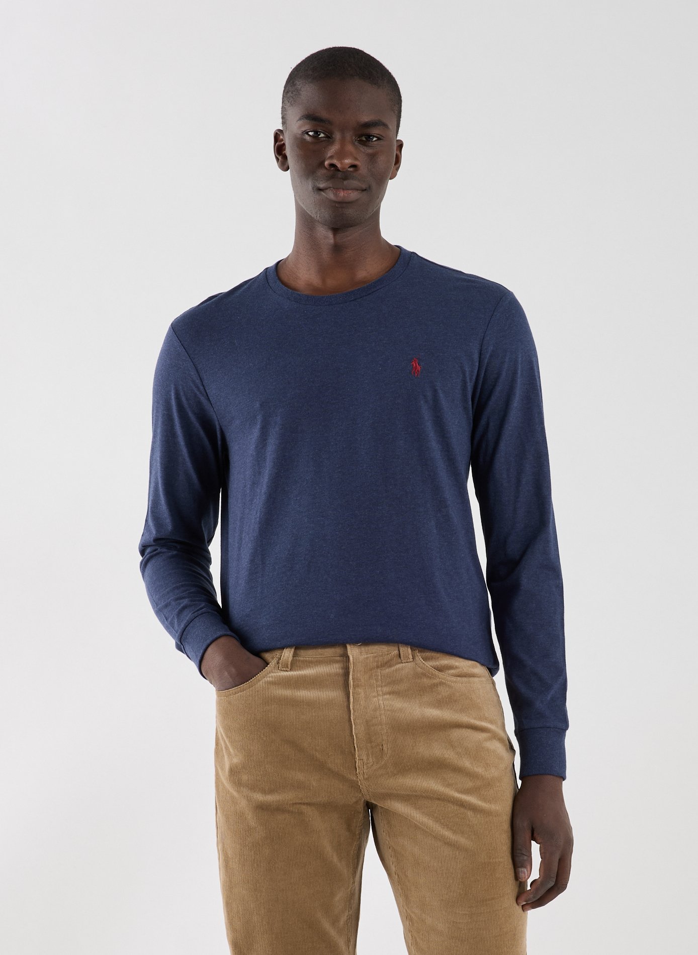 Long-sleeve cotton T-shirt POLO RALPH LAUREN Blue
