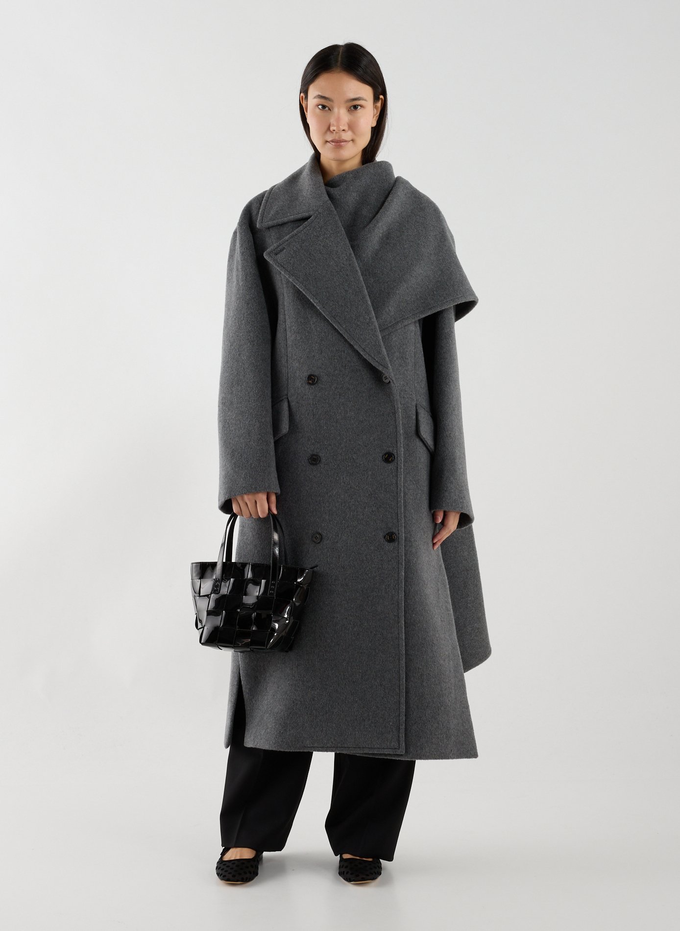 Japan Mini leather handbag DRAGON DIFFUSION Black