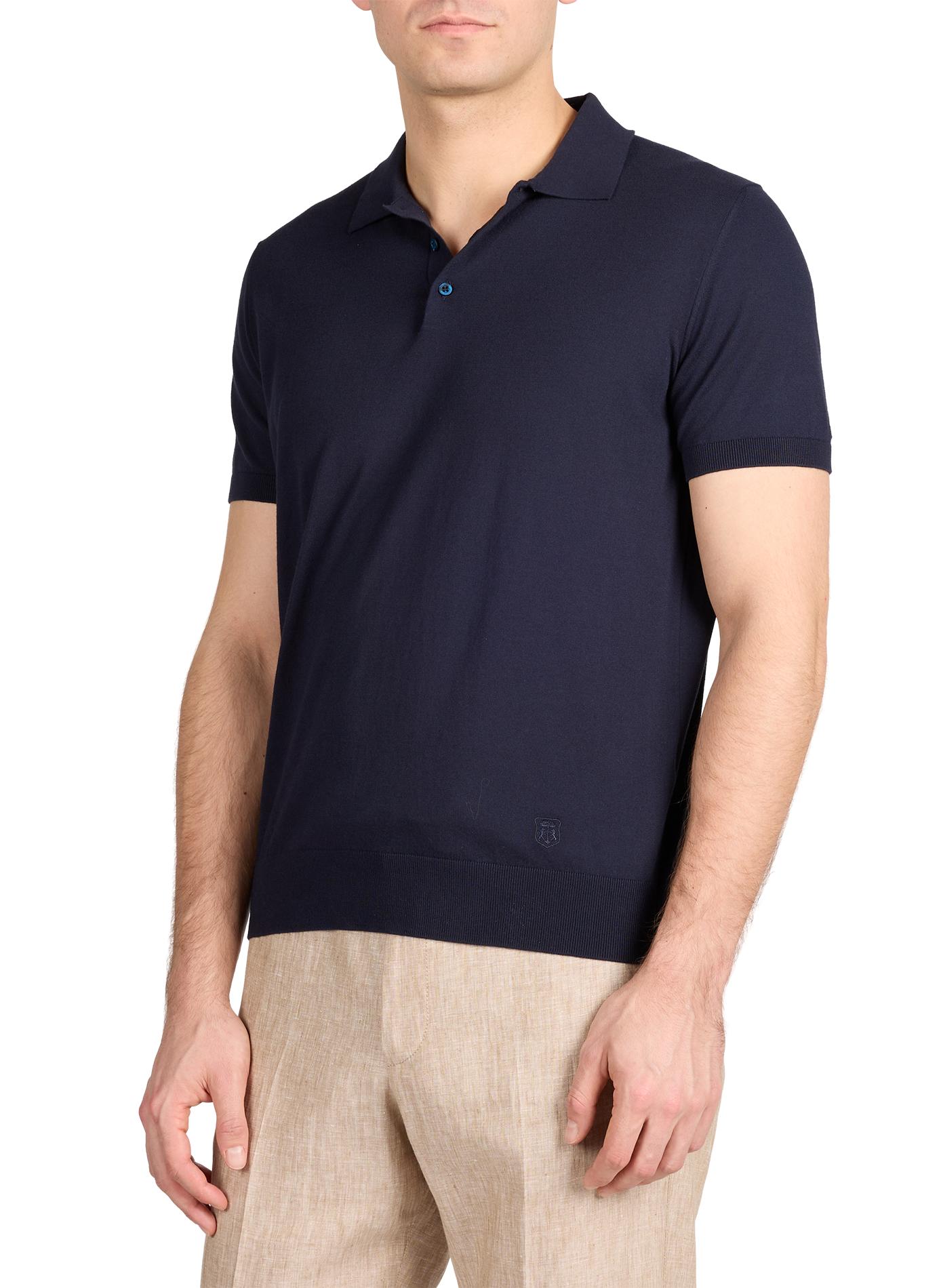 Polo en coton CORNELIANI