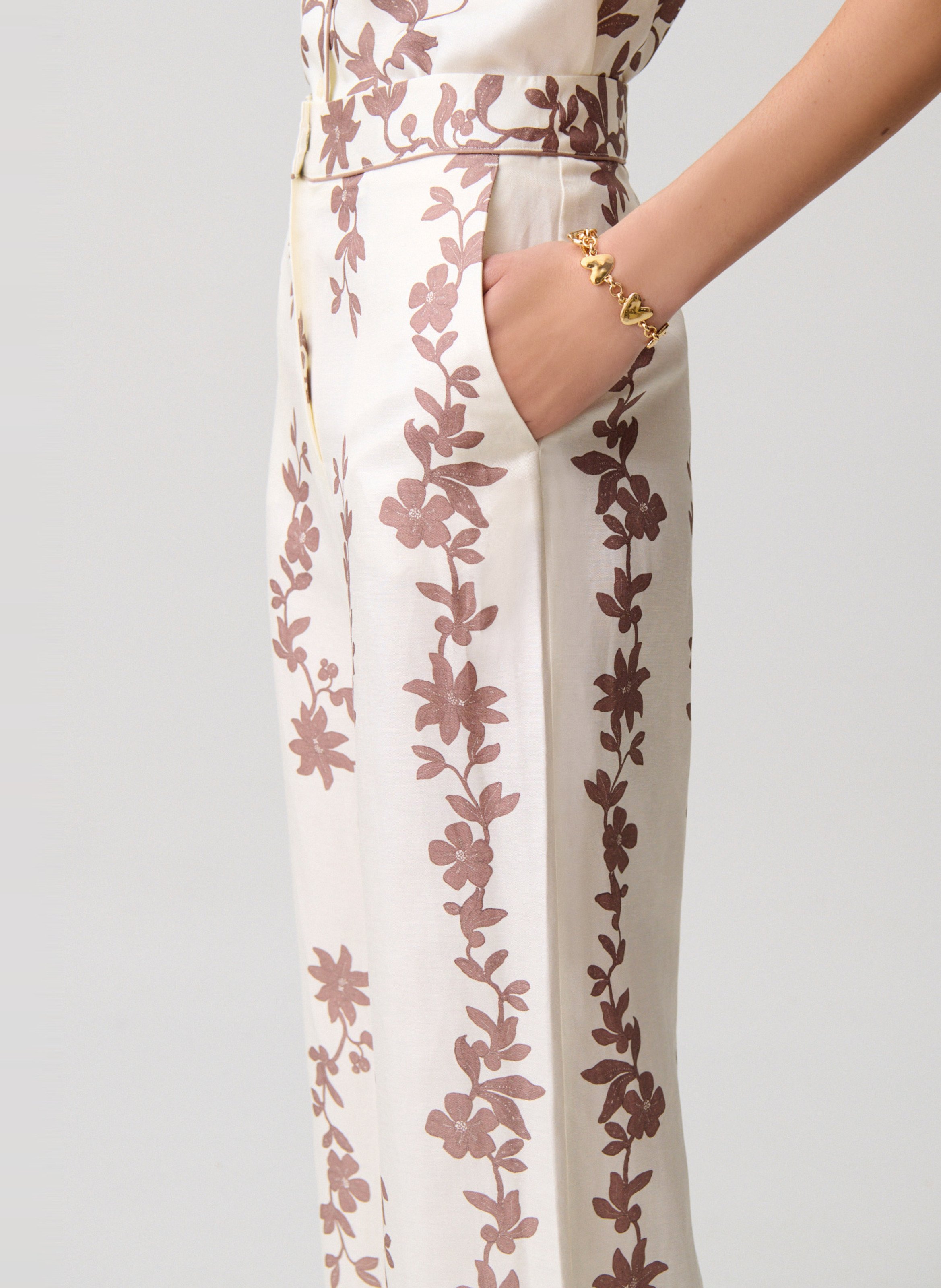 Pantaon large imprimé CLAUDIE PIERLOT Multicolore