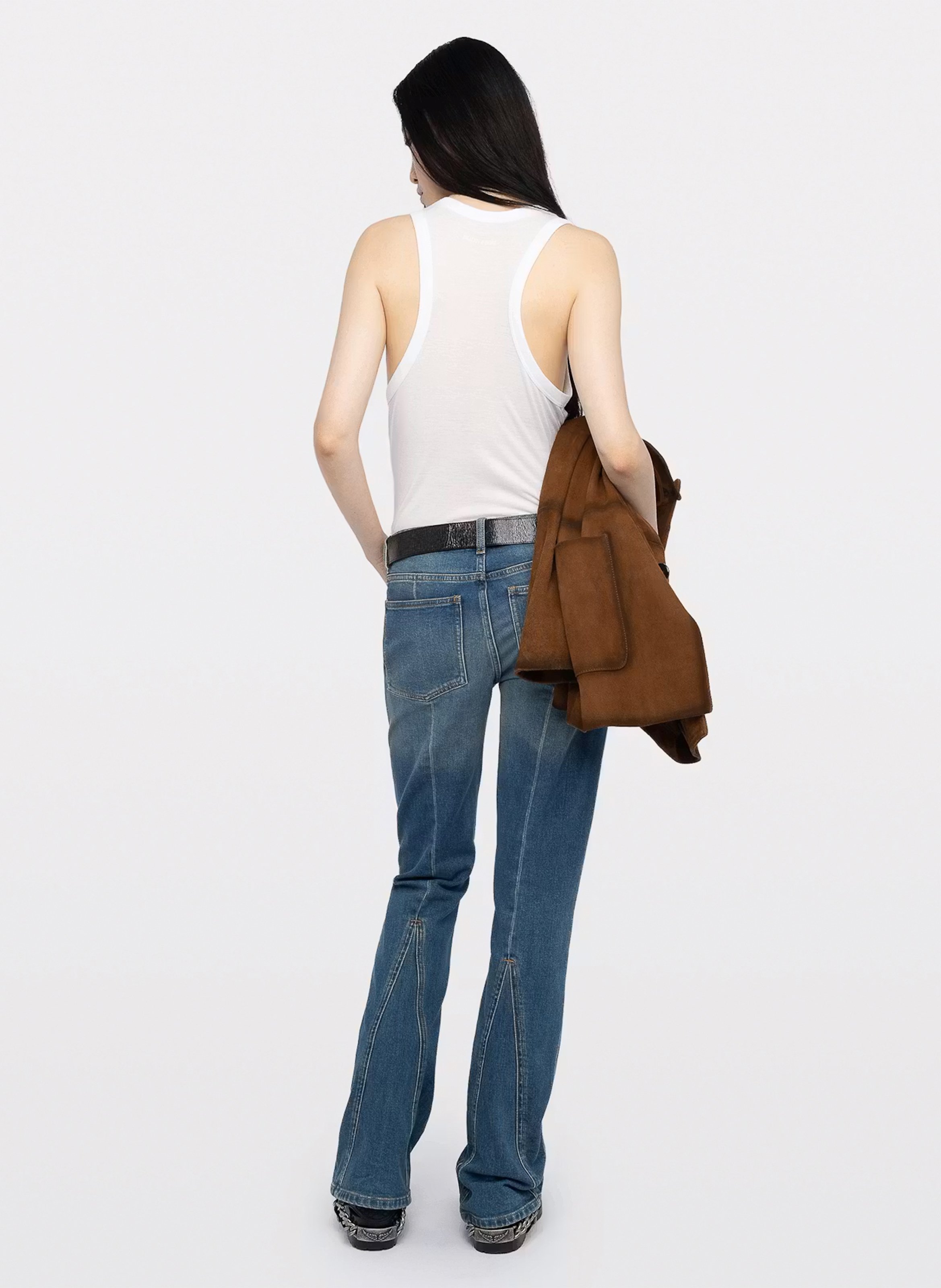 Bianca straight tank top ZADIG&VOLTAIRE White