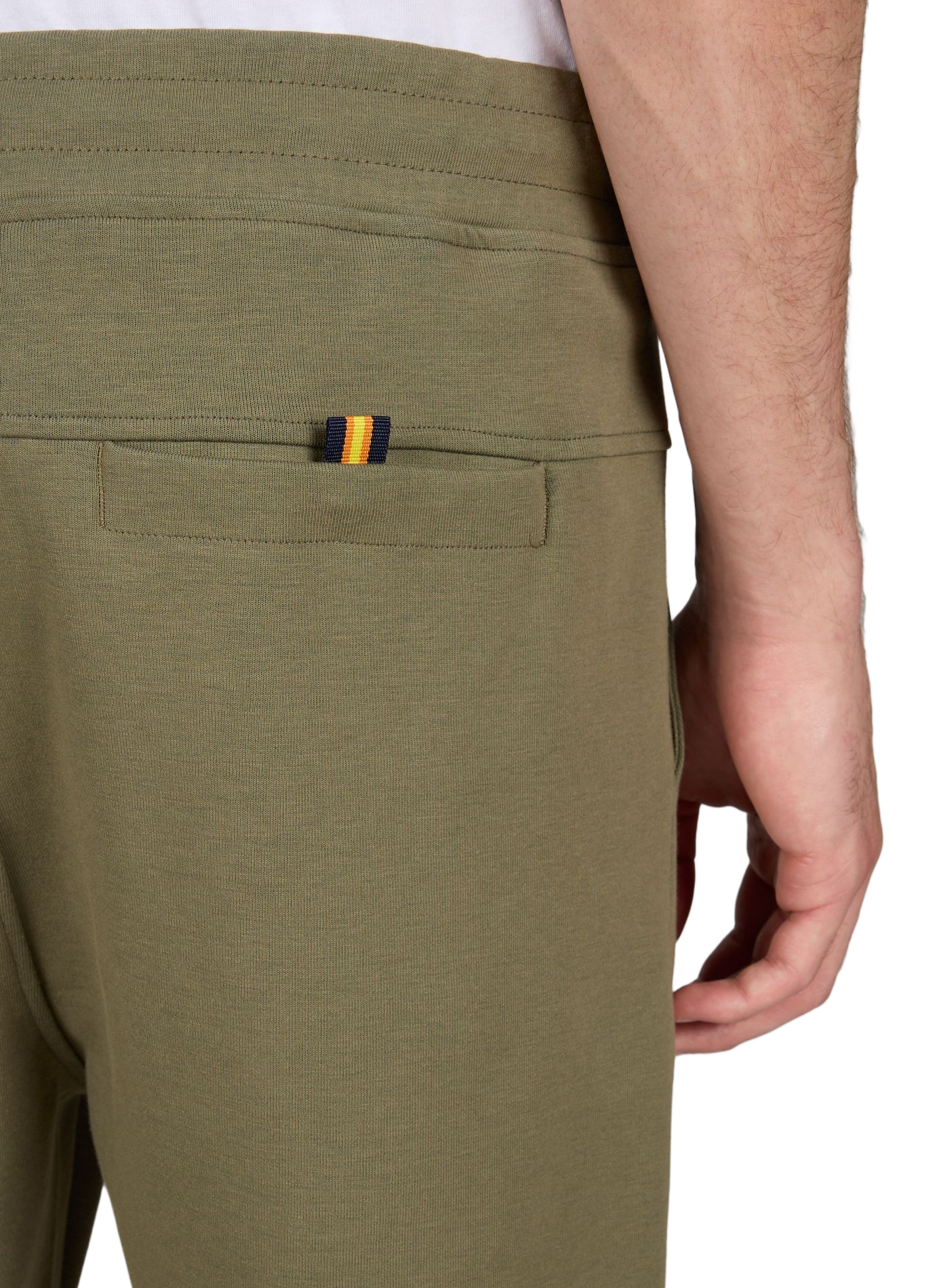 Pantalon de survêtement en coton mélangé K-WAY Vert