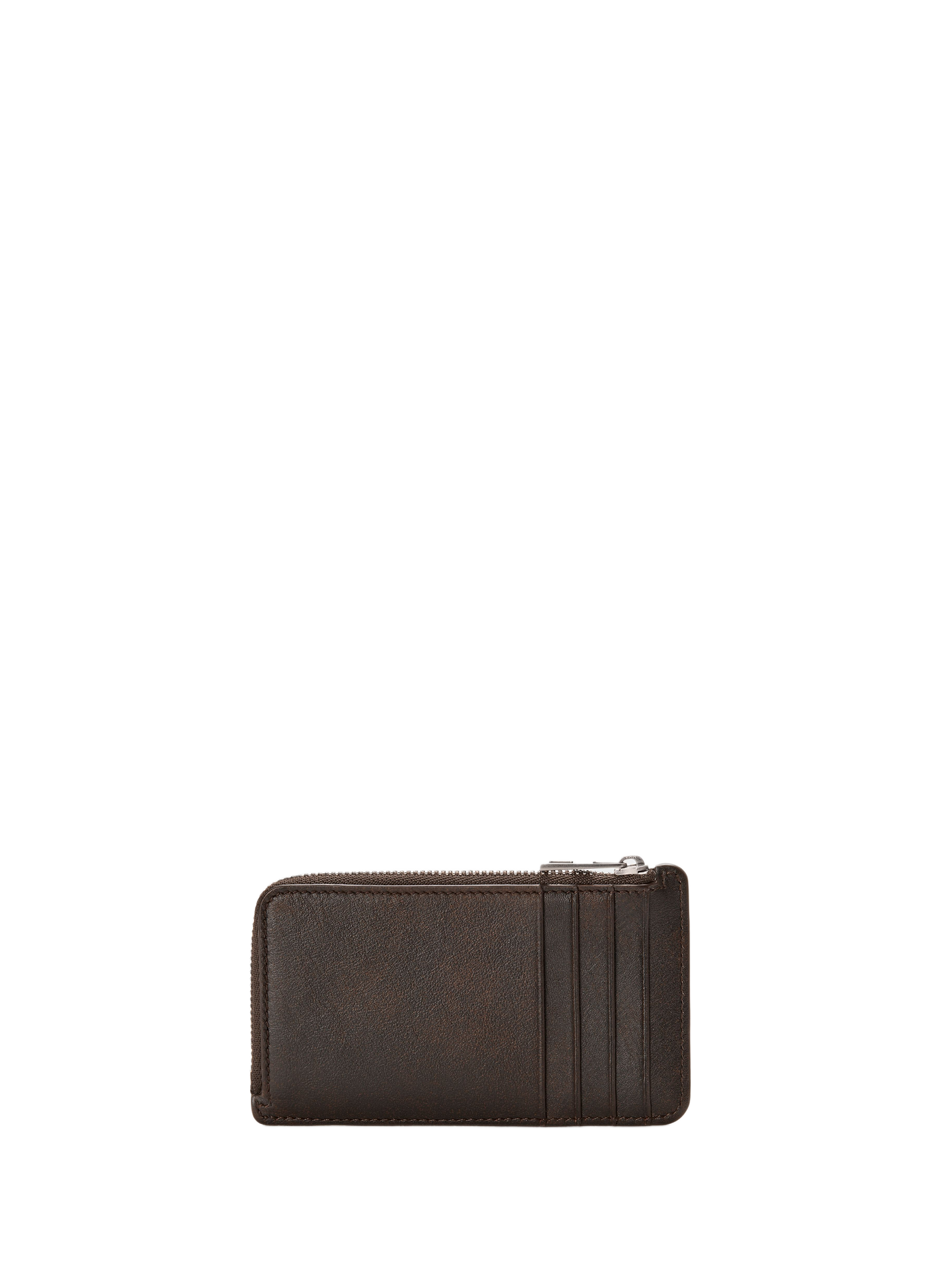 Porte-cartes Panta en cuir de veau brillant LOEWE Marron