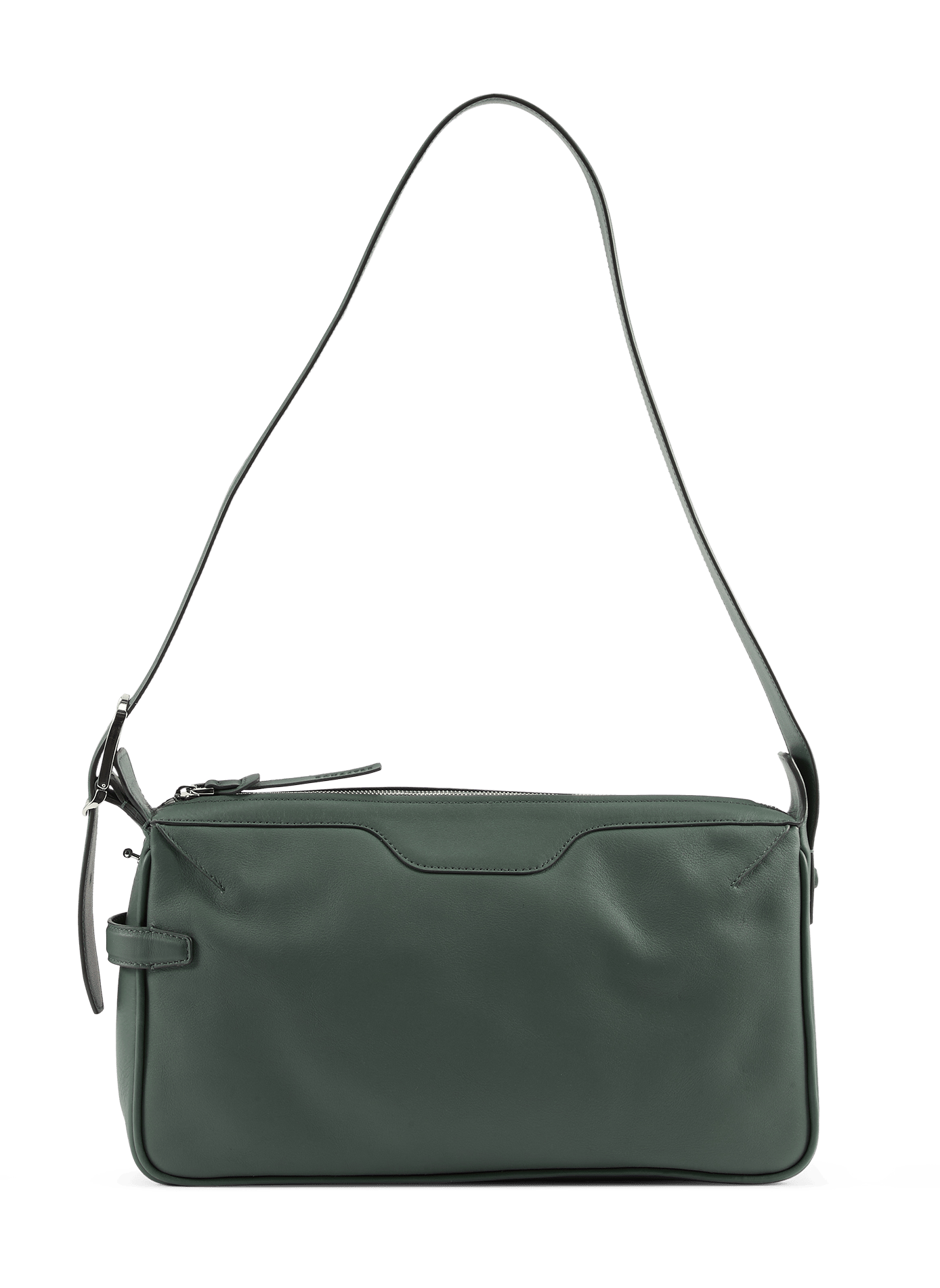 Borsa a tracolla in pelle BONASTRE Verde