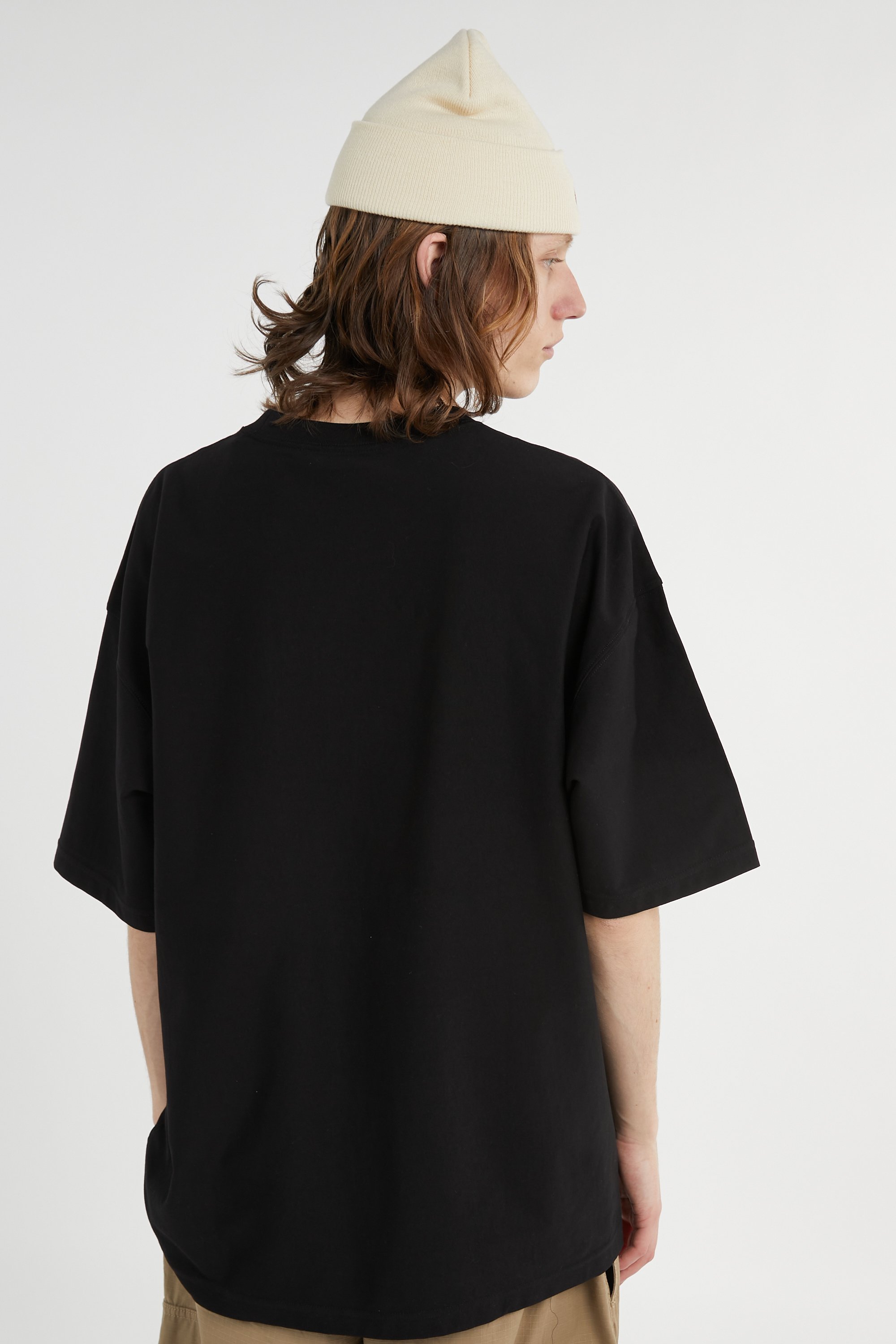 T-shirt s/s wip label t-shirt CARHARTT WIP Noir