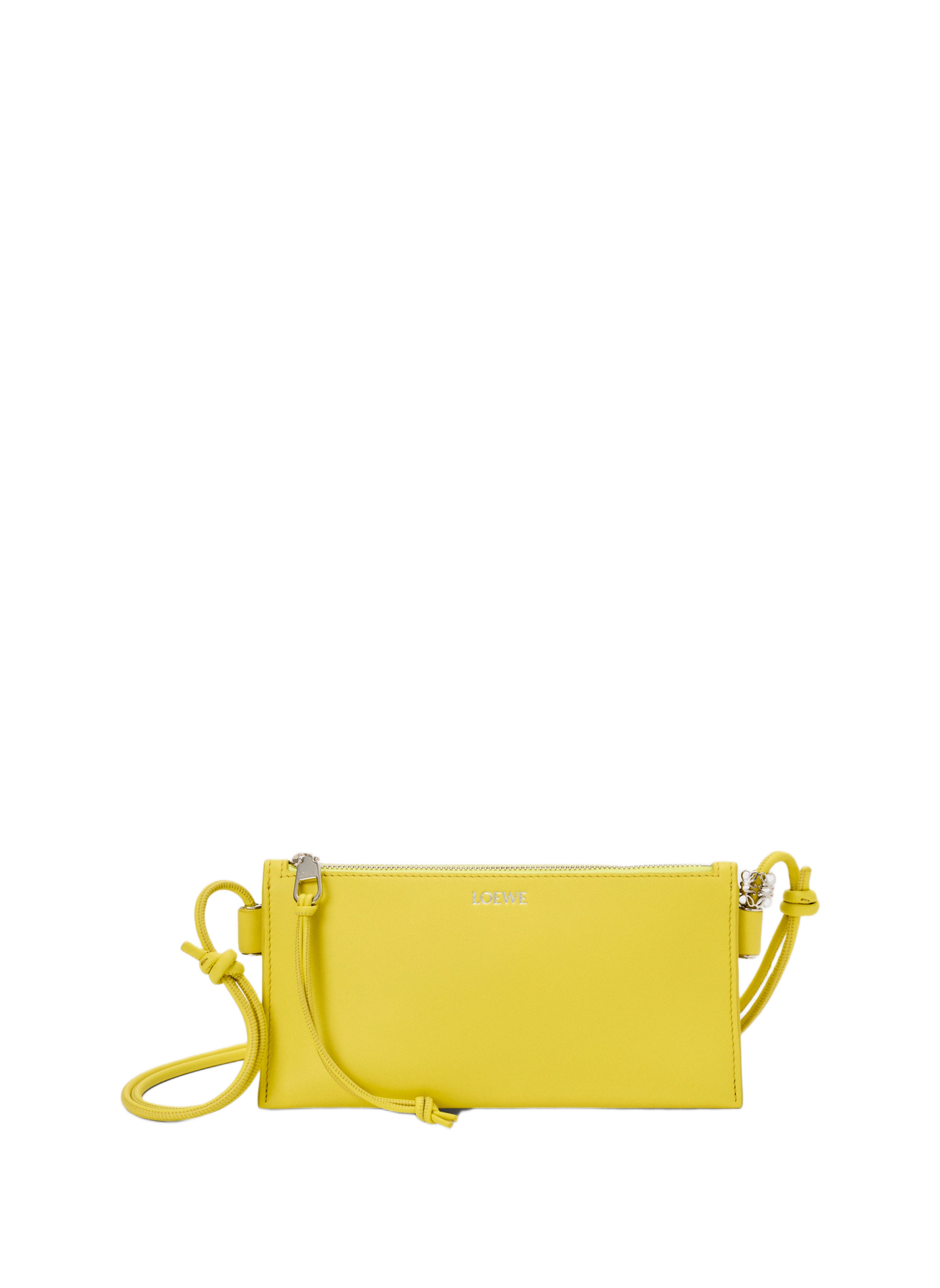 Joya clutch in nappa calf leather LOEWE Yellow