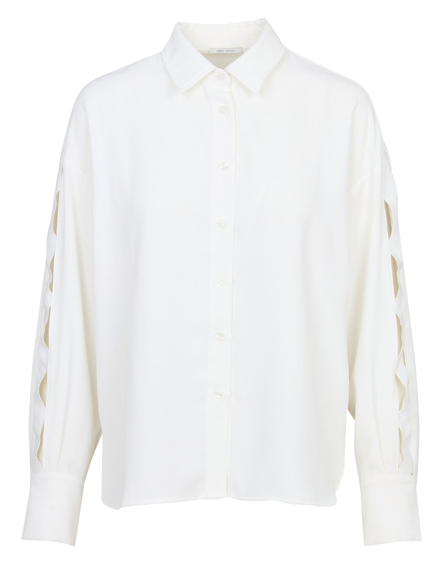 Chemise oversize col classique IKKS Blanc