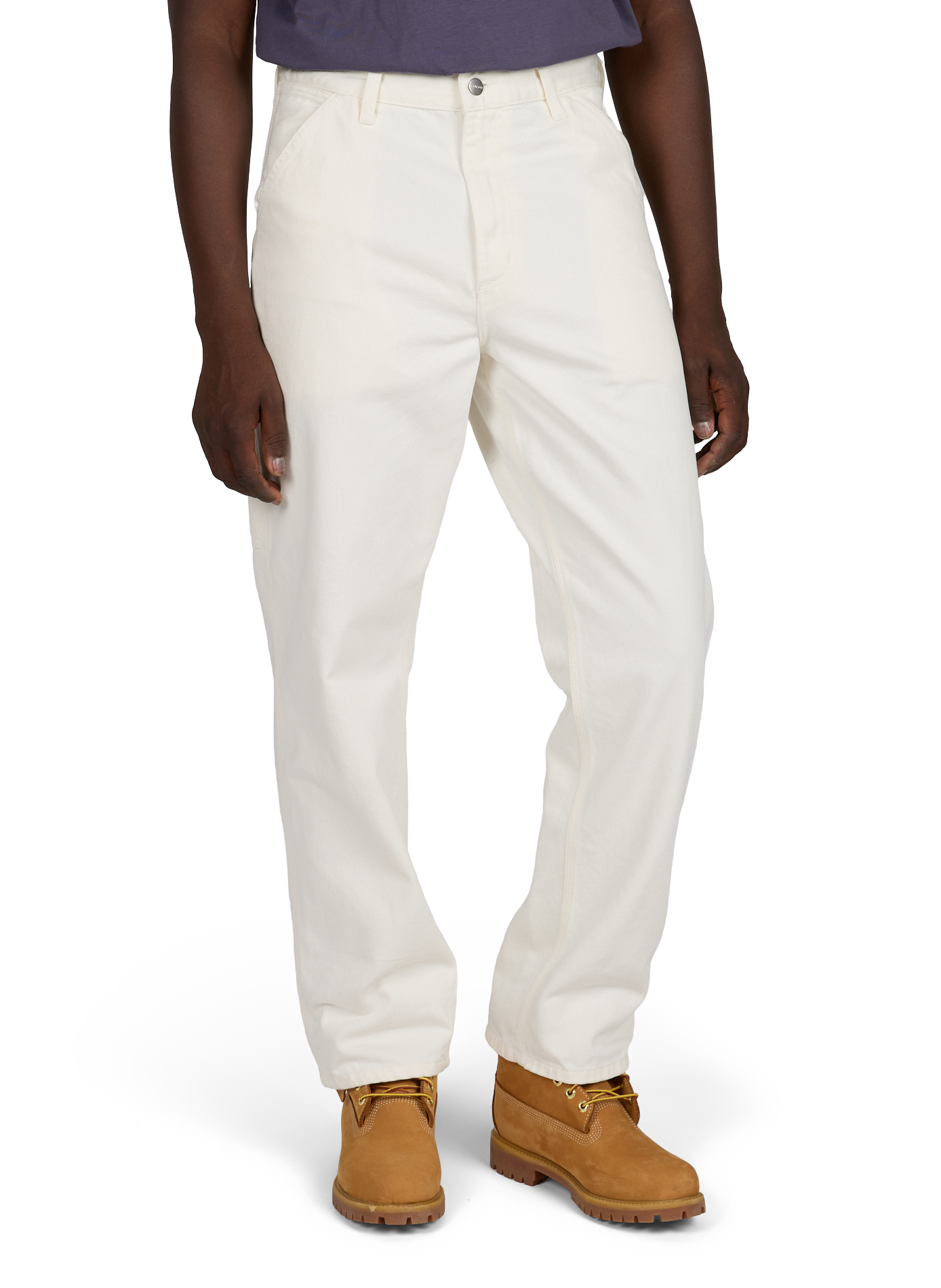 Jean Single Knee CARHARTT WIP Blanc