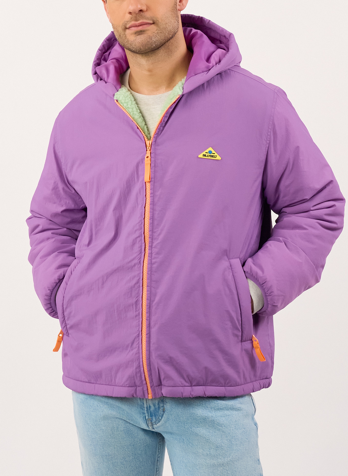Parka mixte à capuche BILLYBELT Violet