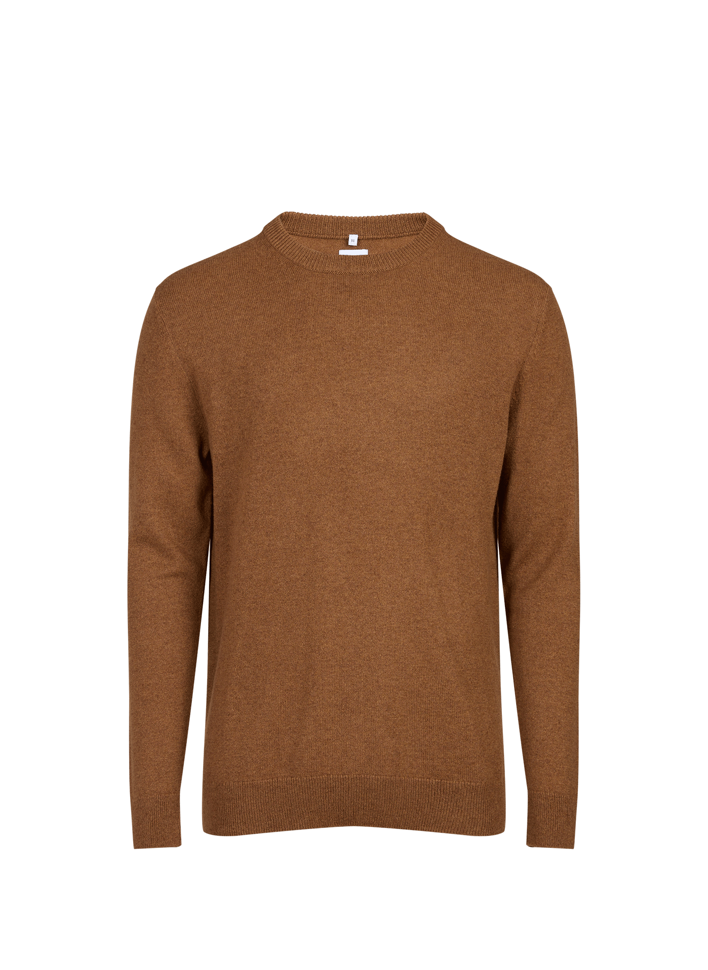 Pull col rond en cachemire AU PRINTEMPS PARIS Marron