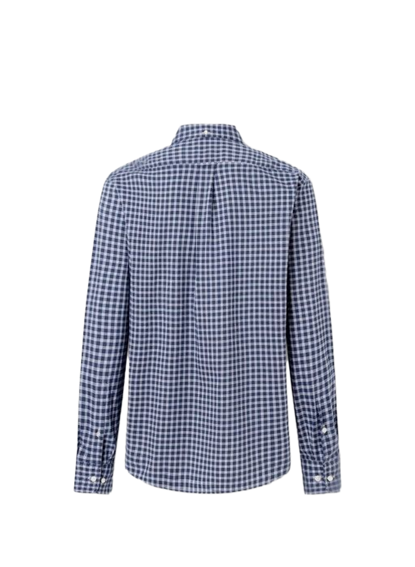 Classic checkered cotton shirt FACONNABLE Blue