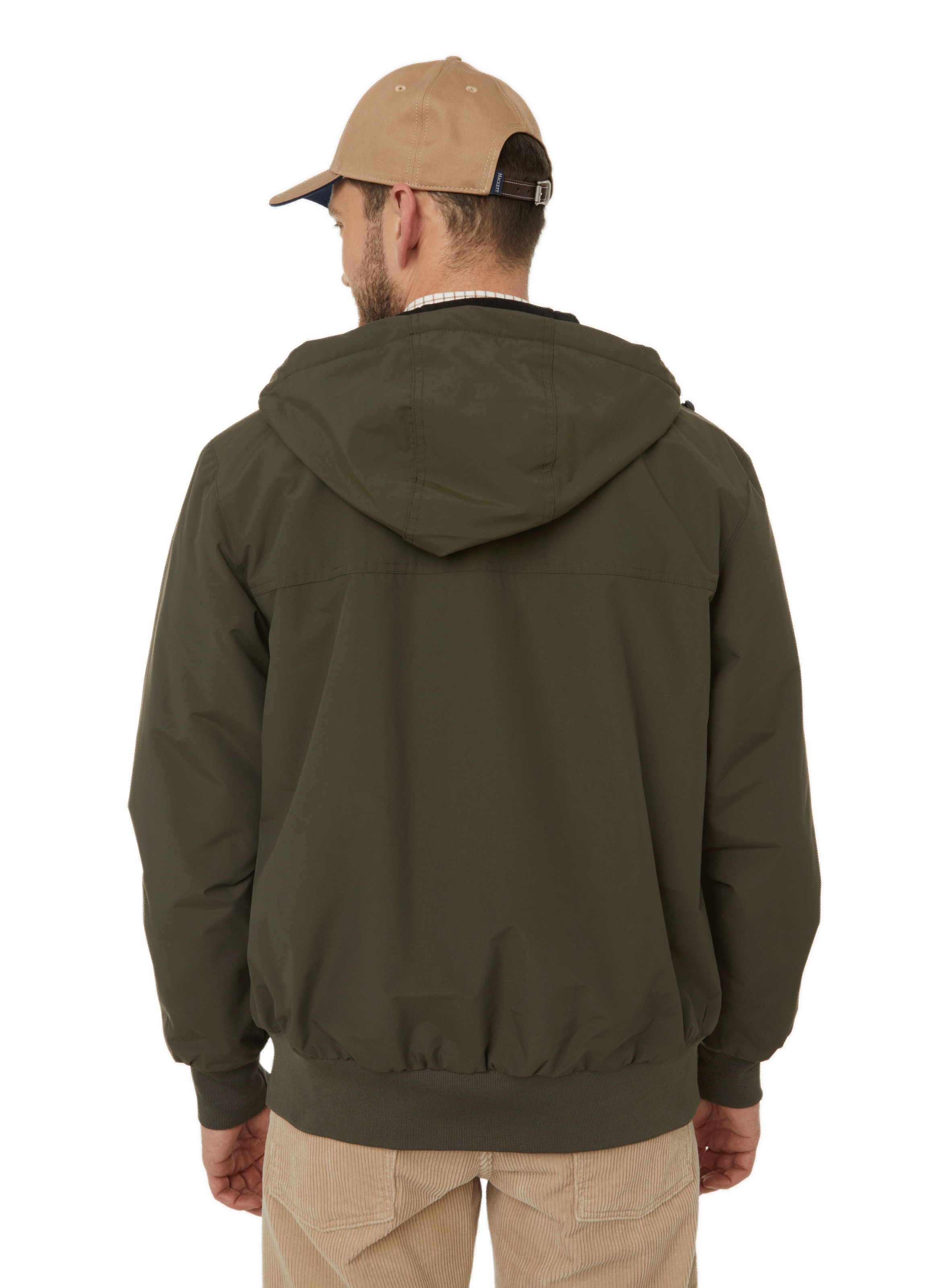 Nylon jacket with hood CARHARTT WIP Green