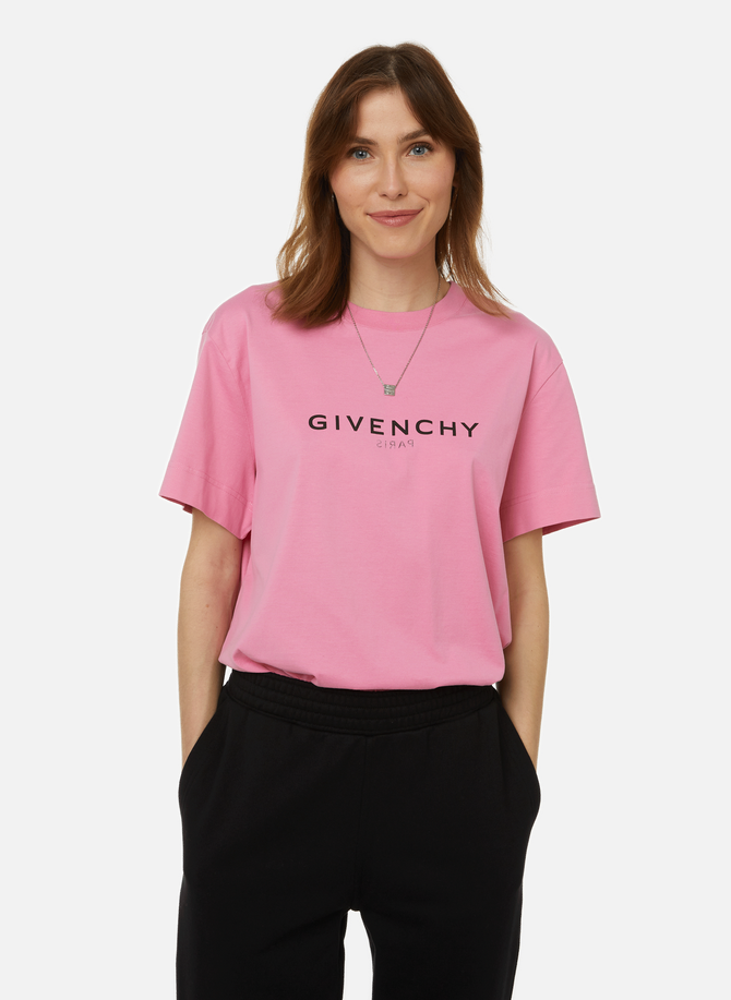 Cotton logo T-shirt GIVENCHY