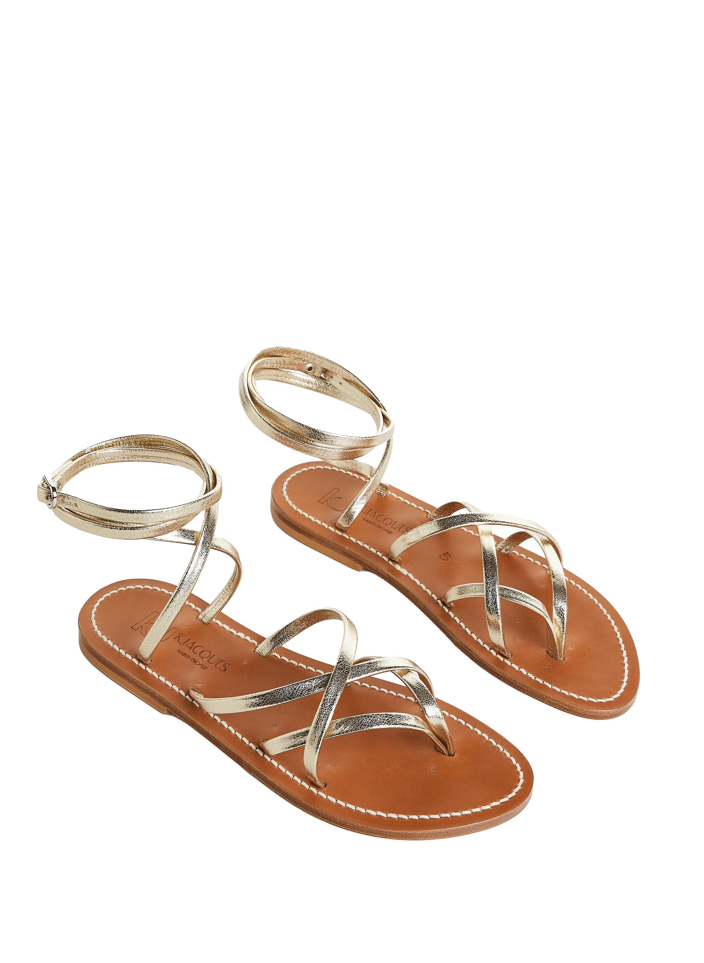 Sandales plates K. JACQUES Multicolore