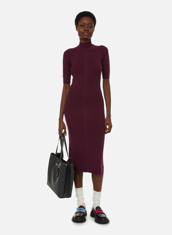 Guess burgundy dress sales