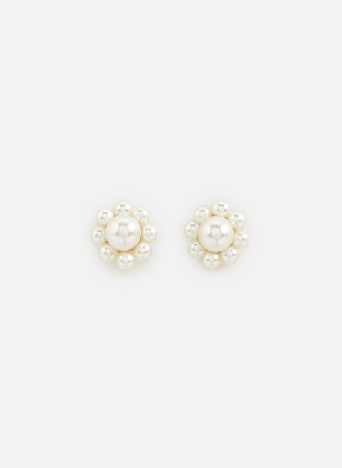 White pearl earringsSIMONE ROCHA 