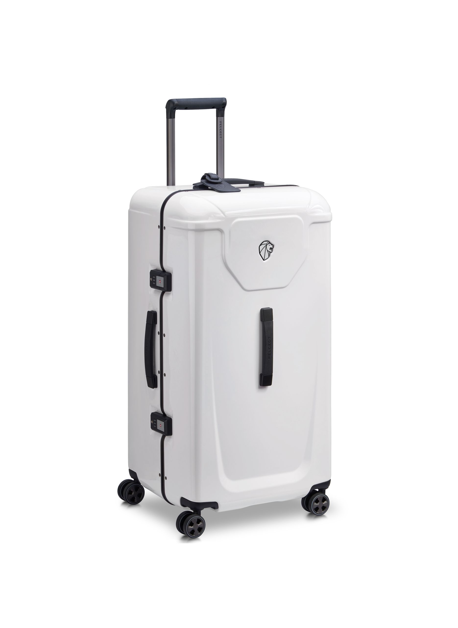 Valise soute rigide taille xxl - peugeot voyages PEUGEOT VOYAGES Blanc