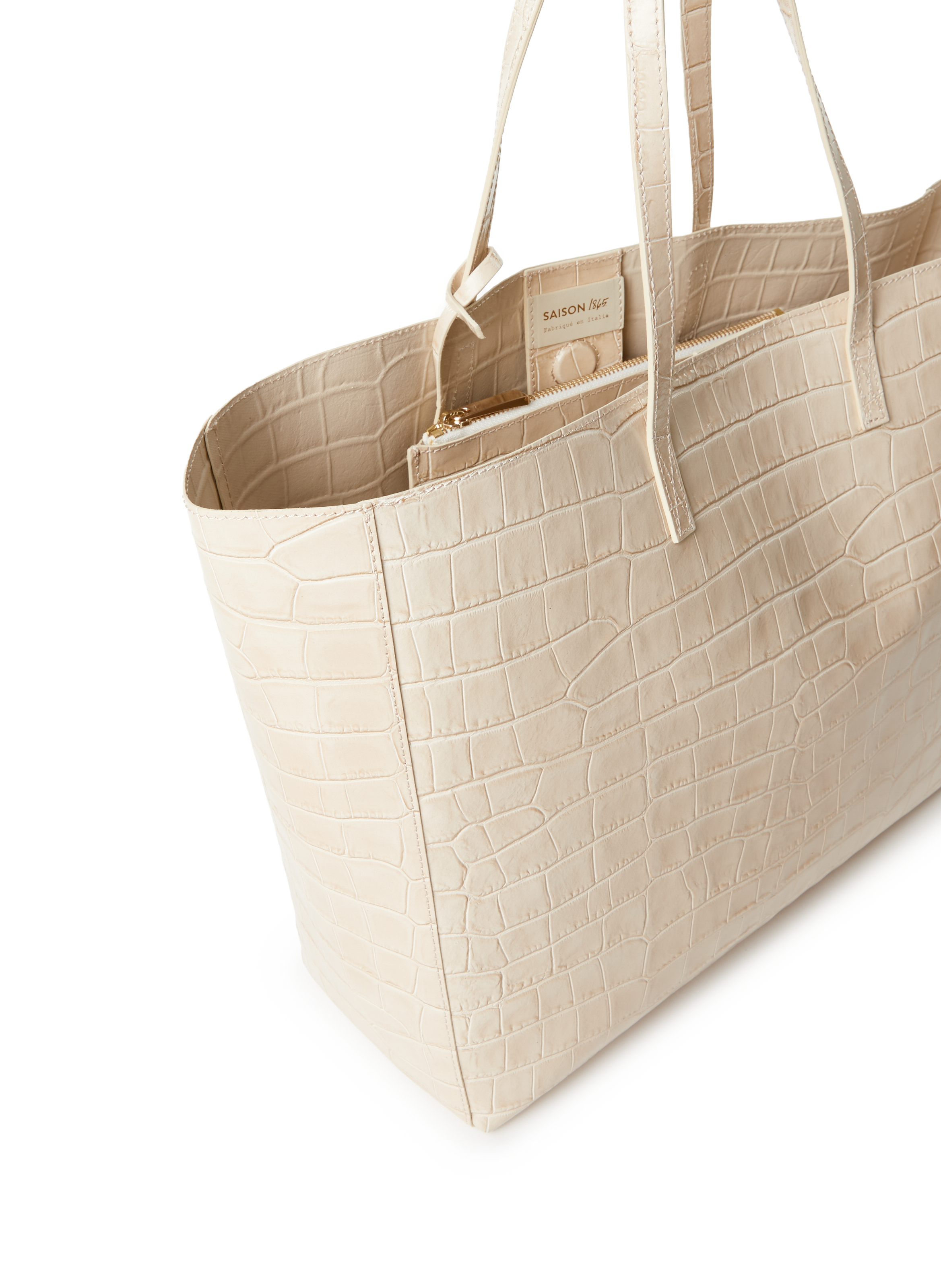Sac cabas Fabie SAISON 1865 Beige