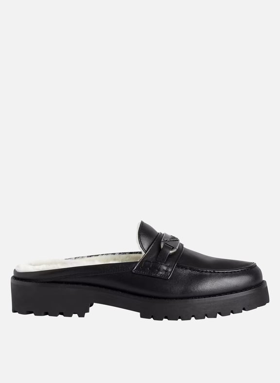 Mules mocassins en cuir joecassin Noir by ZADIG&VOLTAIRE ZADIG&VOLTAIRE Mules mocassins en cuir joecassin Noir
