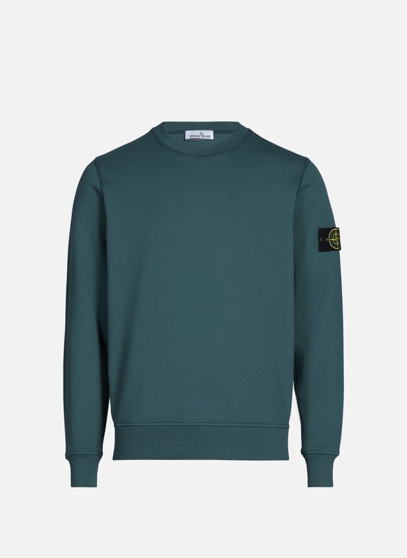 Cotton jumper Green by STONE ISLAND STONE ISLAND Cotton jumper Green