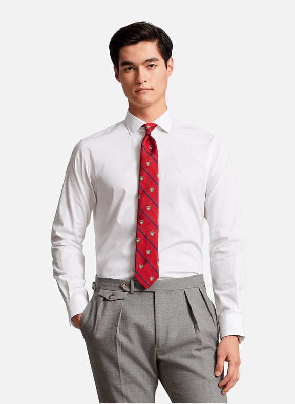 Slim-fit cotton shirt White by POLO RALPH LAUREN POLO RALPH LAUREN Slim-fit cotton shirt White