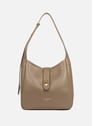 M bucket bag - Top Double | Brown by LANCASTER LANCASTER M bucket bag - Top Double | Brown
