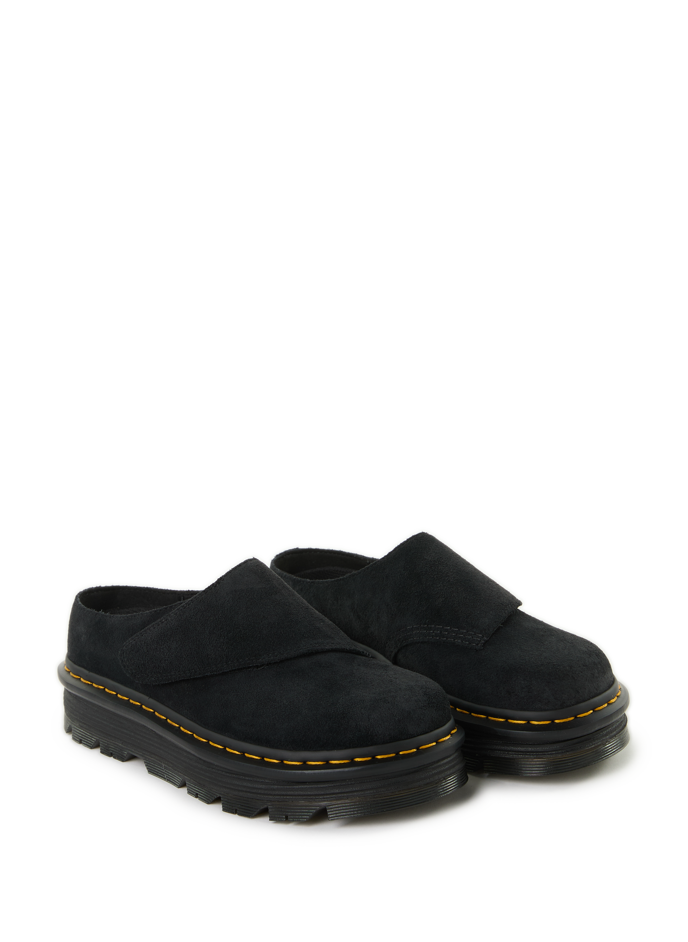 Mules en cuir DR. MARTENS Noir