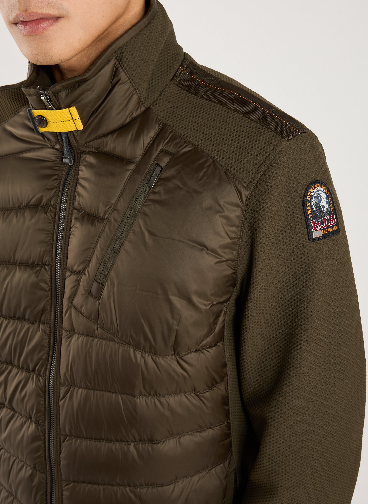 Blouse droit matelassé PARAJUMPERS Kaki