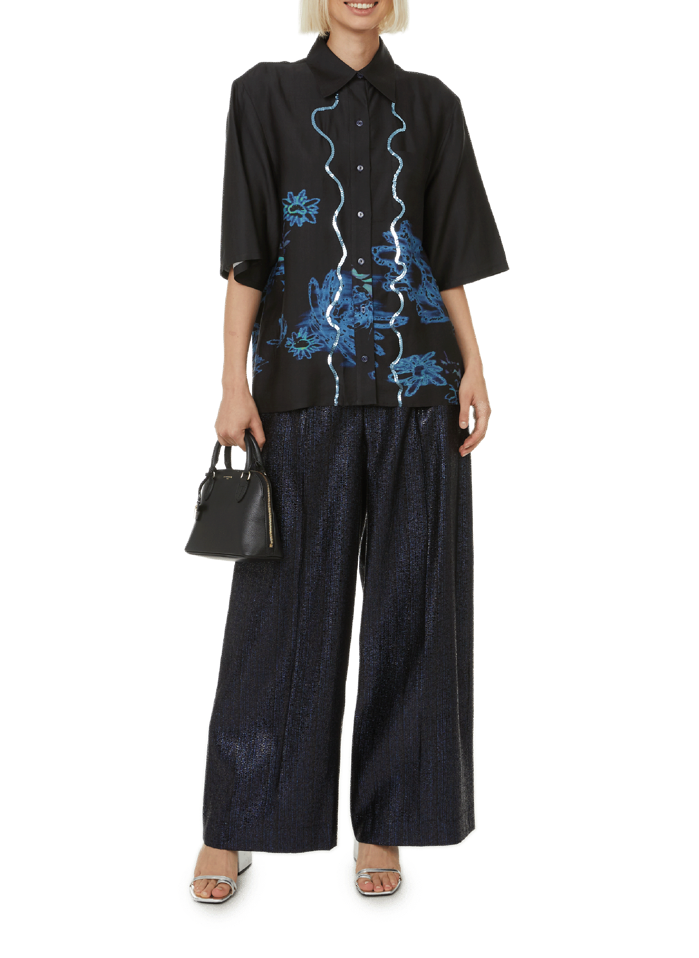 Chemise en soie  COLLINA STRADA Multicolore