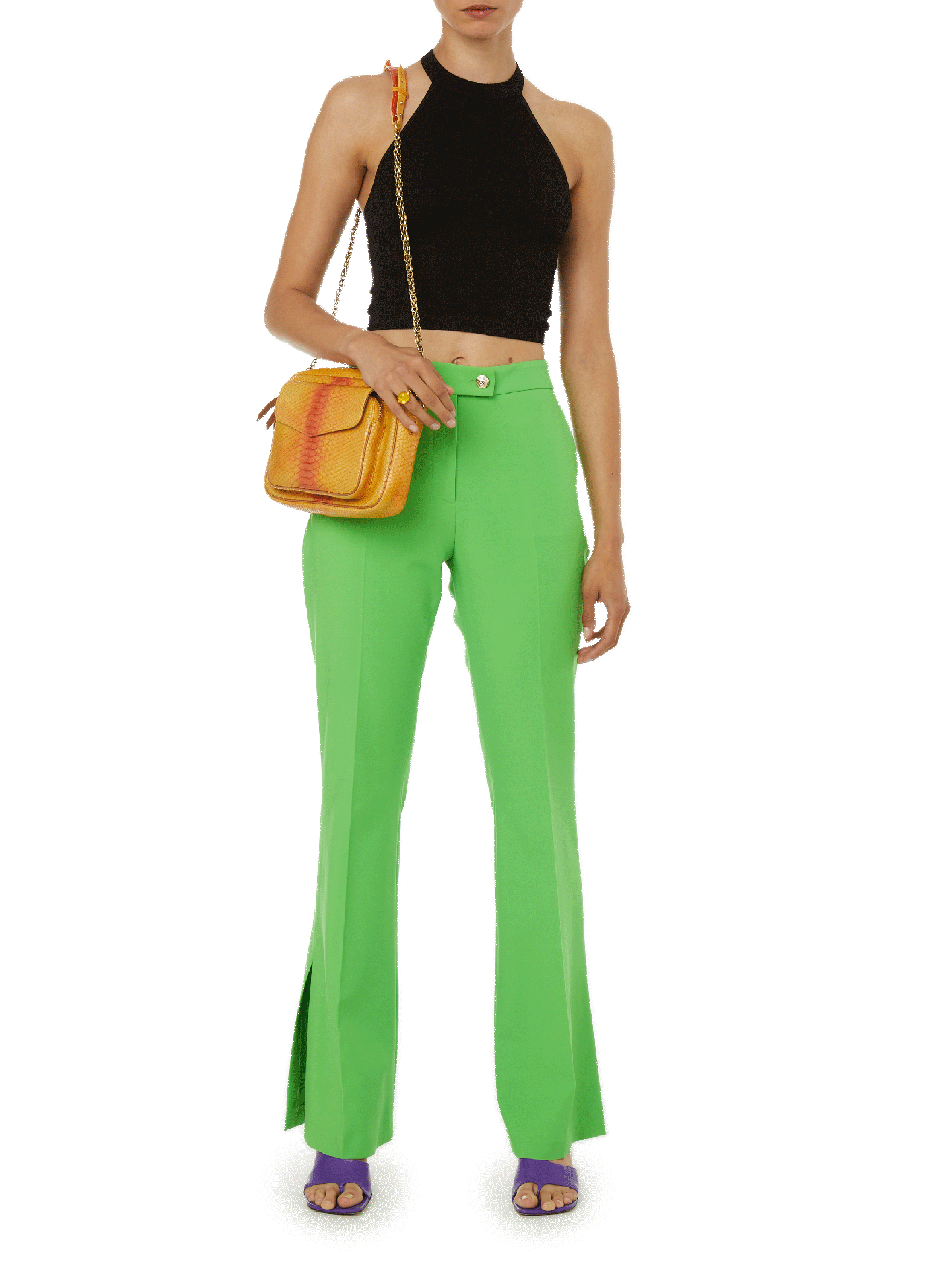 Bague carrée Cabochons GOOSSENS Jaune