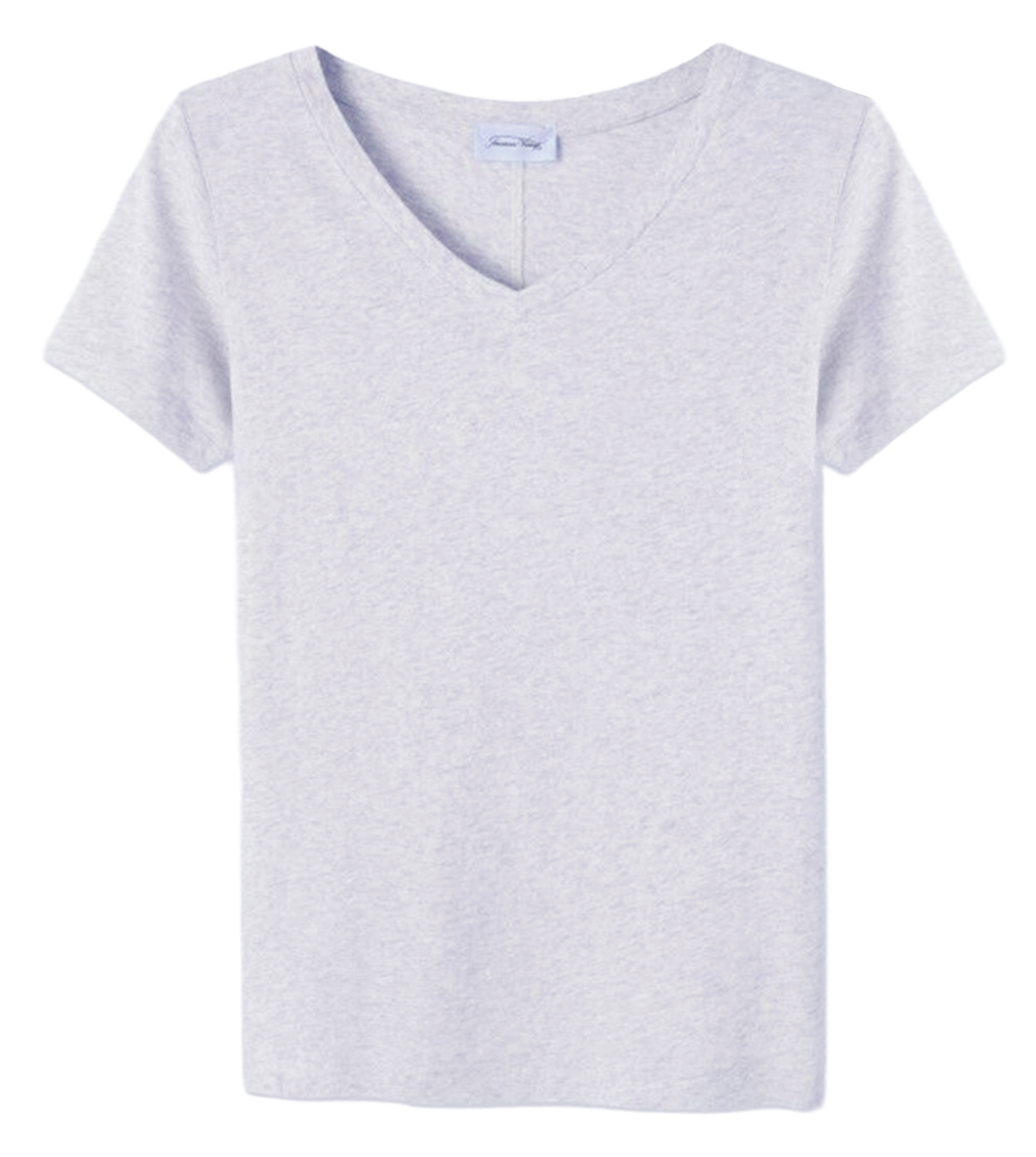 Tee-shirt col v en coton gamipy Gris