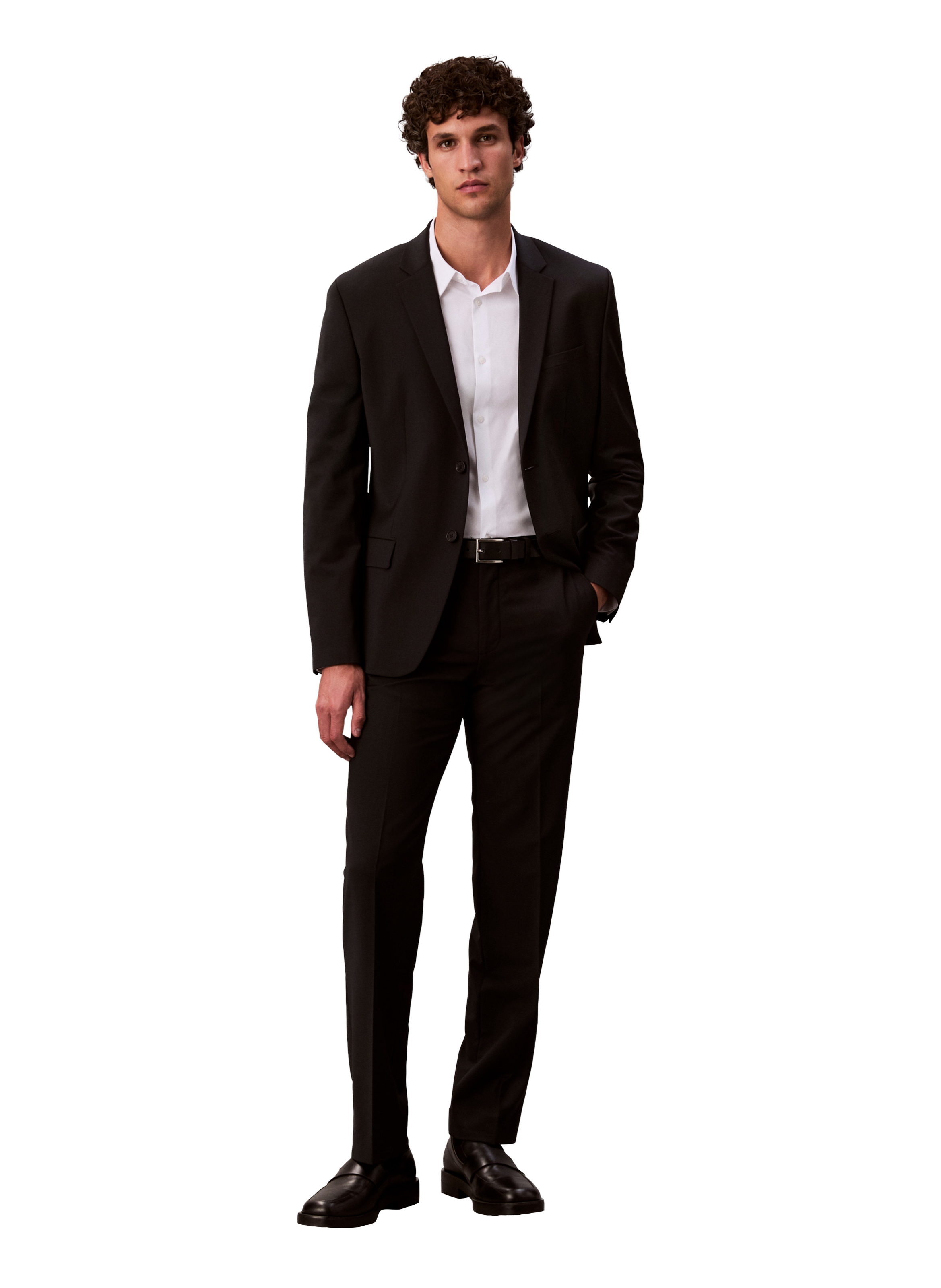 Cotton poplin shirt CALVIN KLEIN White