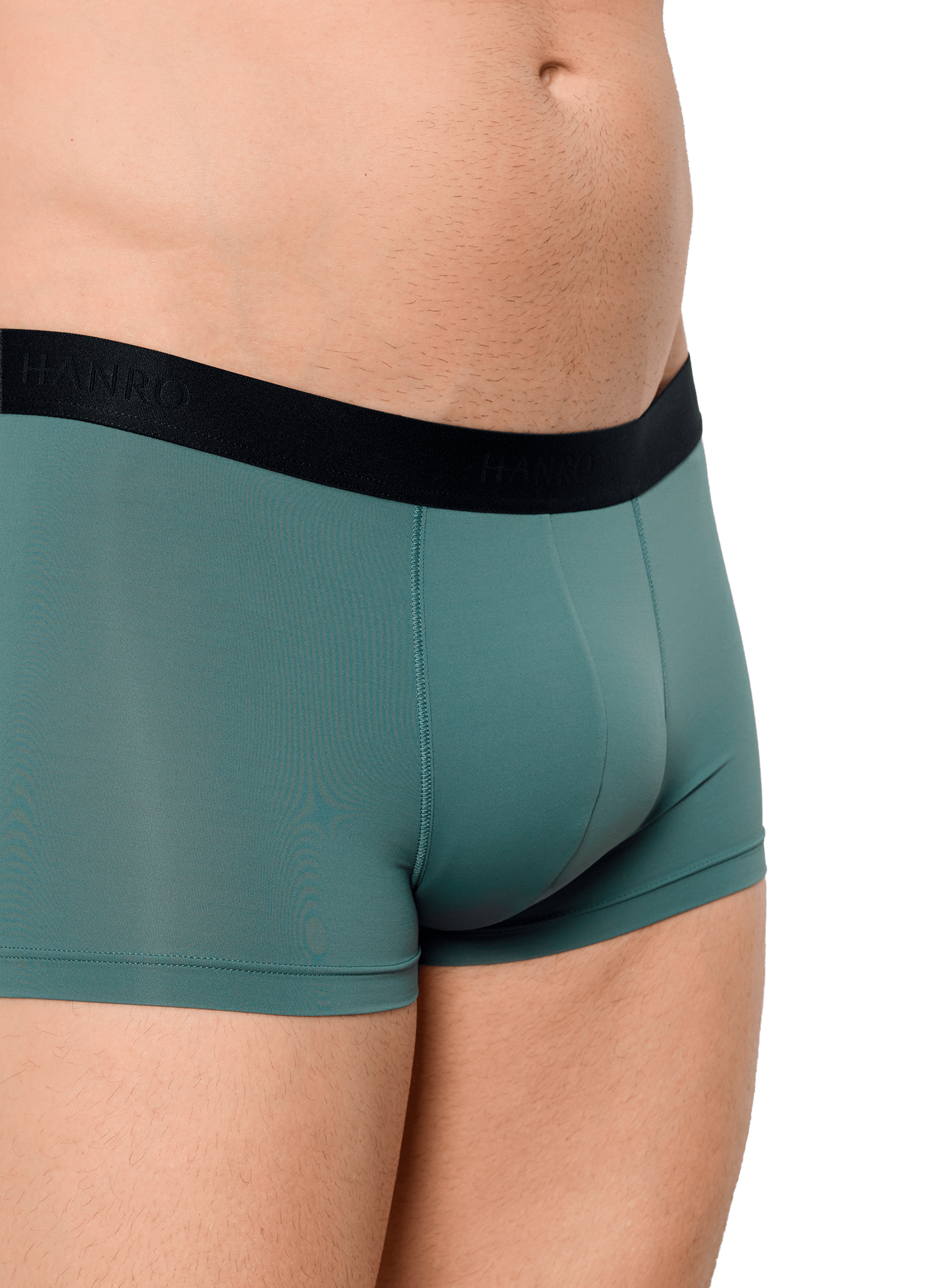 Boxer uni  HANRO Kaki