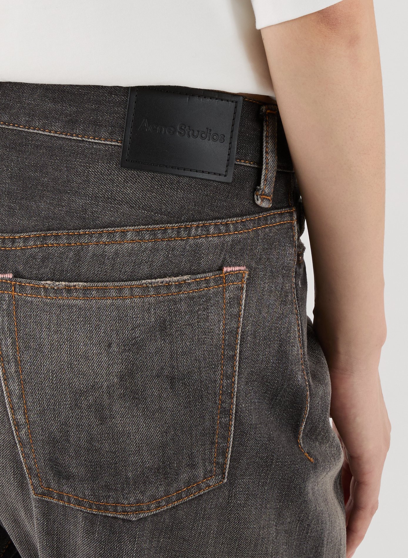 Jean ample ACNE STUDIOS Noir