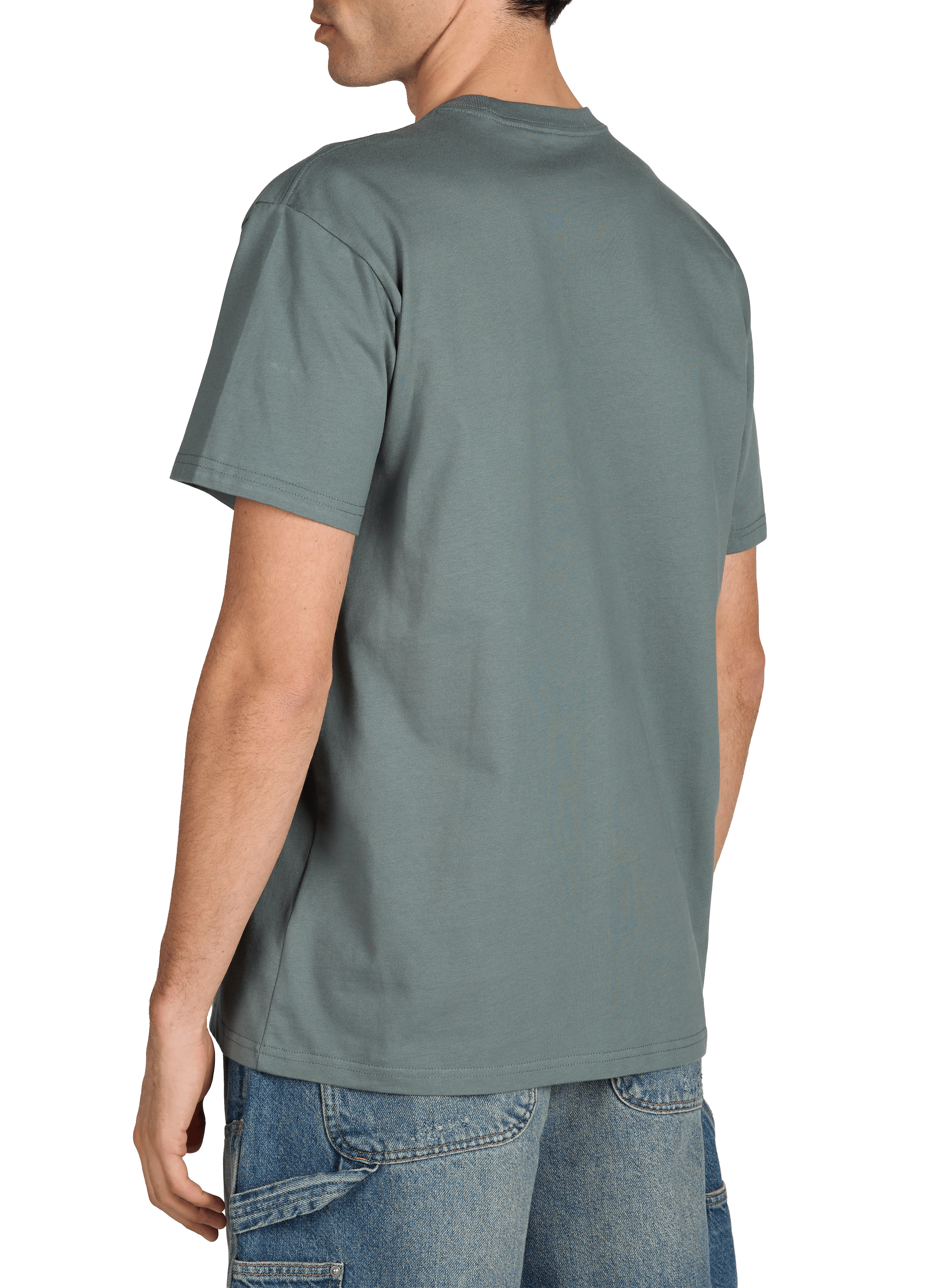 Straight-fit cotton T-shirt CARHARTT WIP Green
