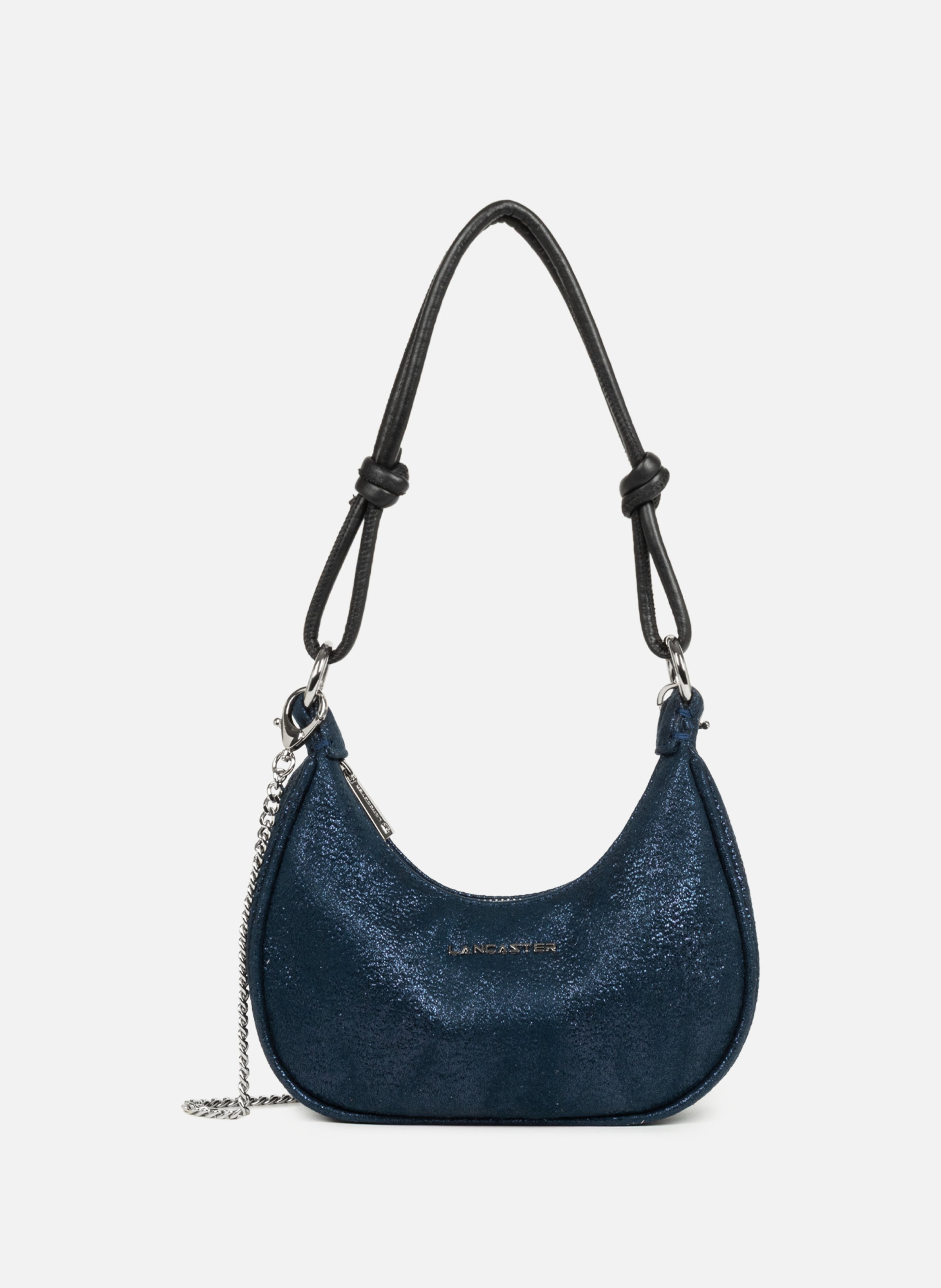 Half-Moon Bag – Shiny Event LANCASTER Blue