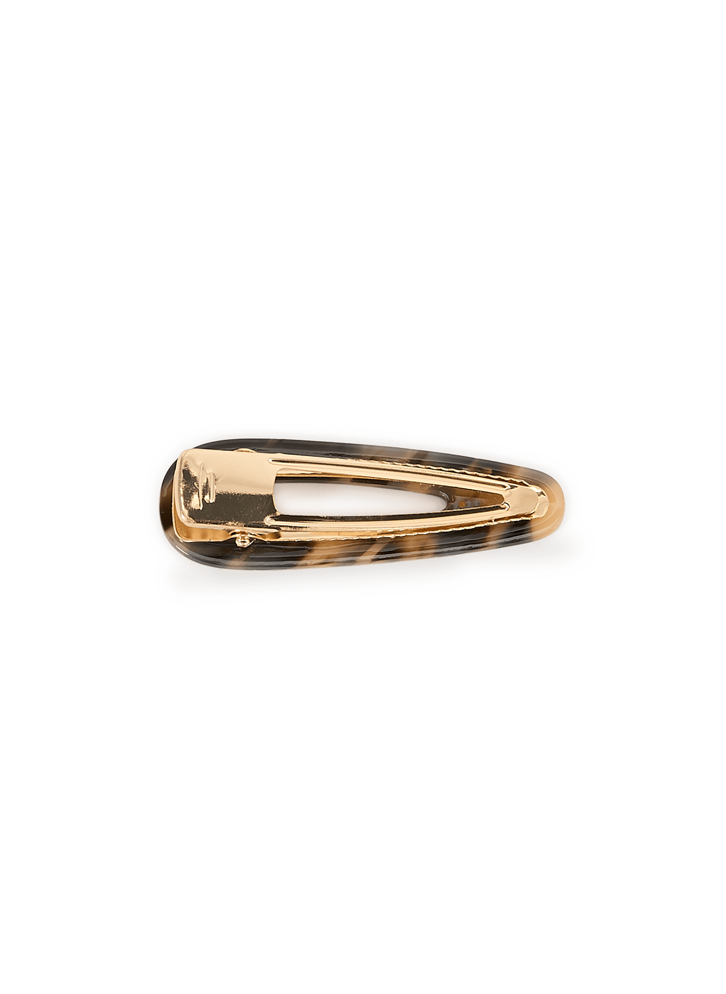 Barrette léopard SAISON 1865 Marron