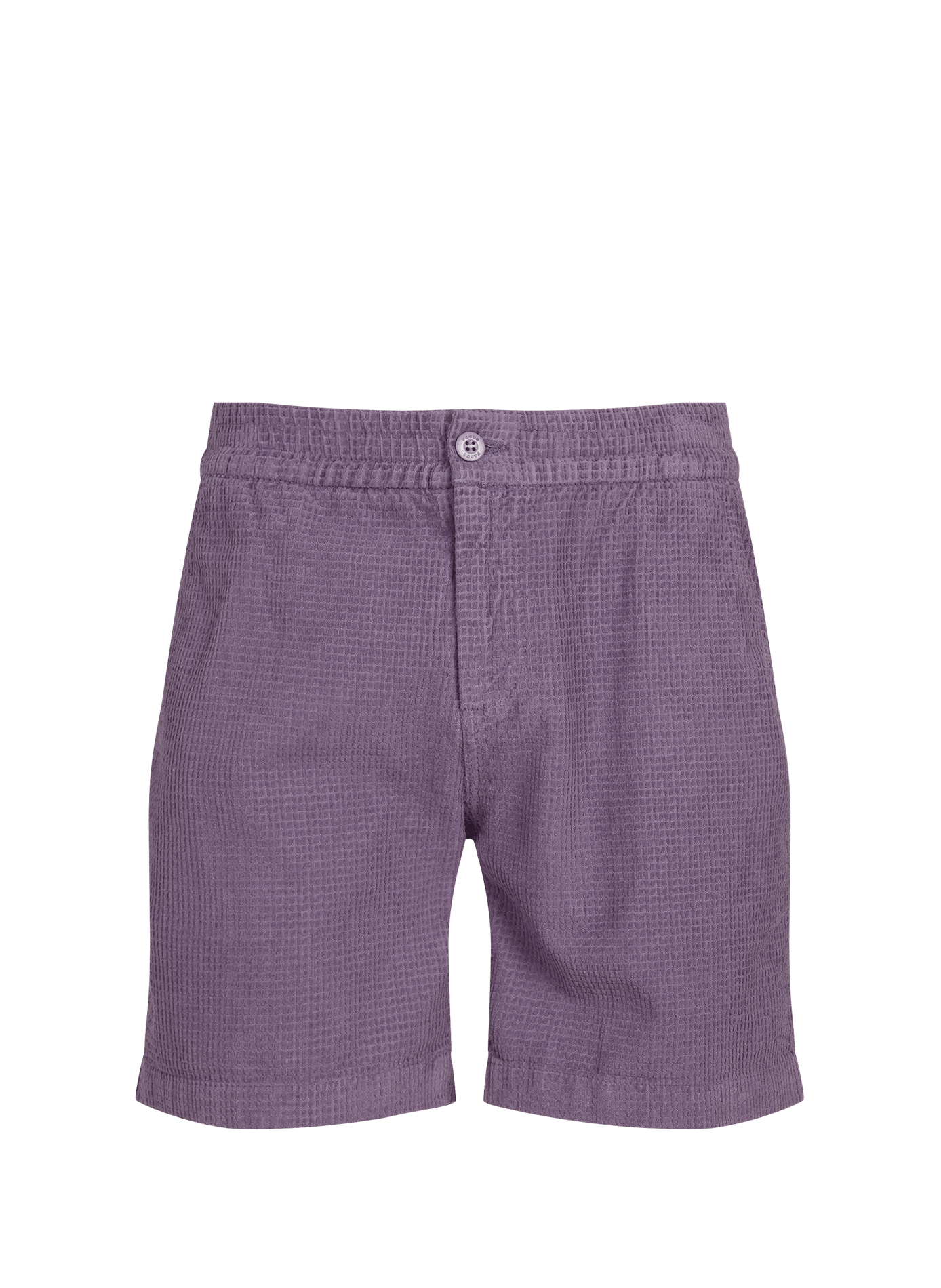 Straight cotton goat shorts FAGUO Purple