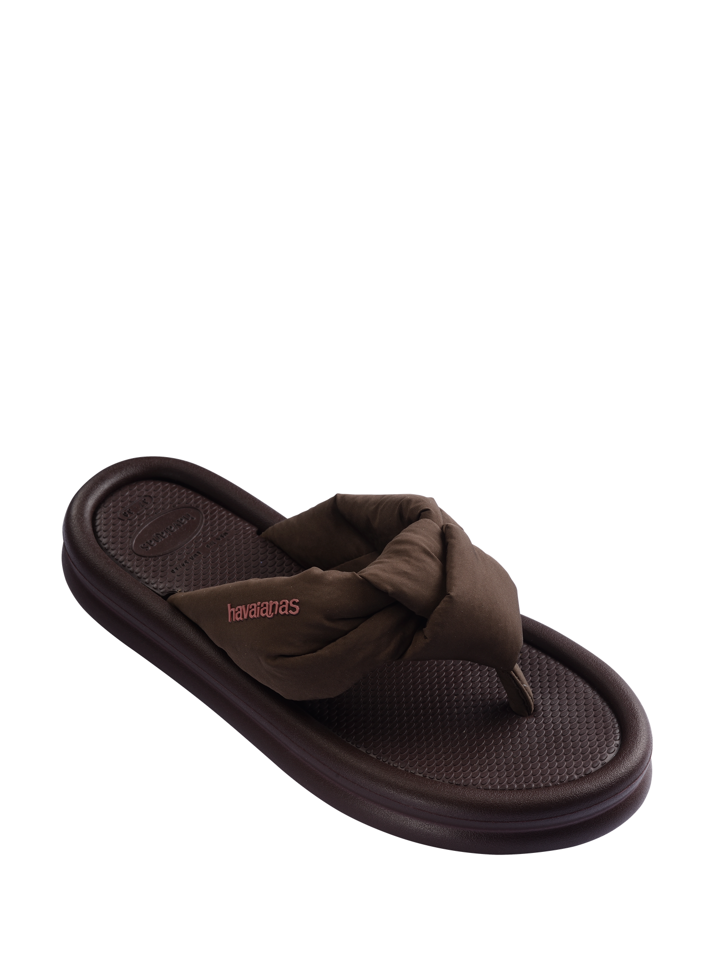 Tongs Over Puffed Up  HAVAIANAS Marron