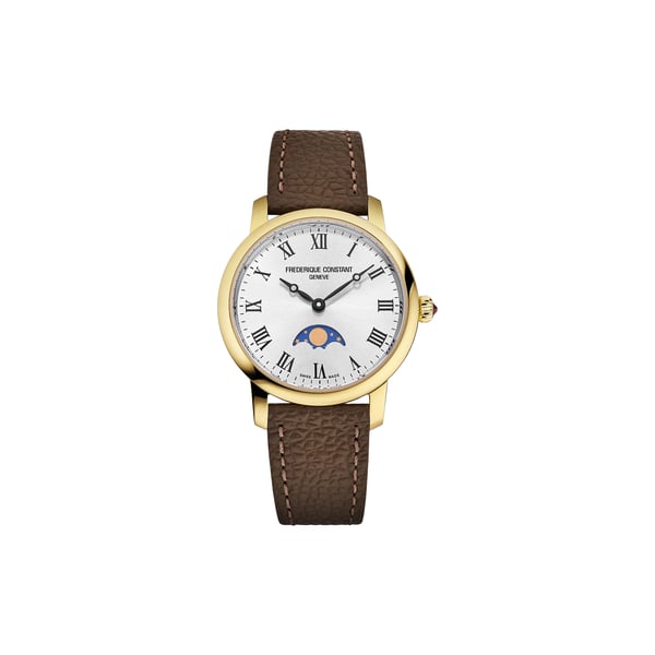 Montre quartz en cuir de veau Montre quartz en cuir de veau