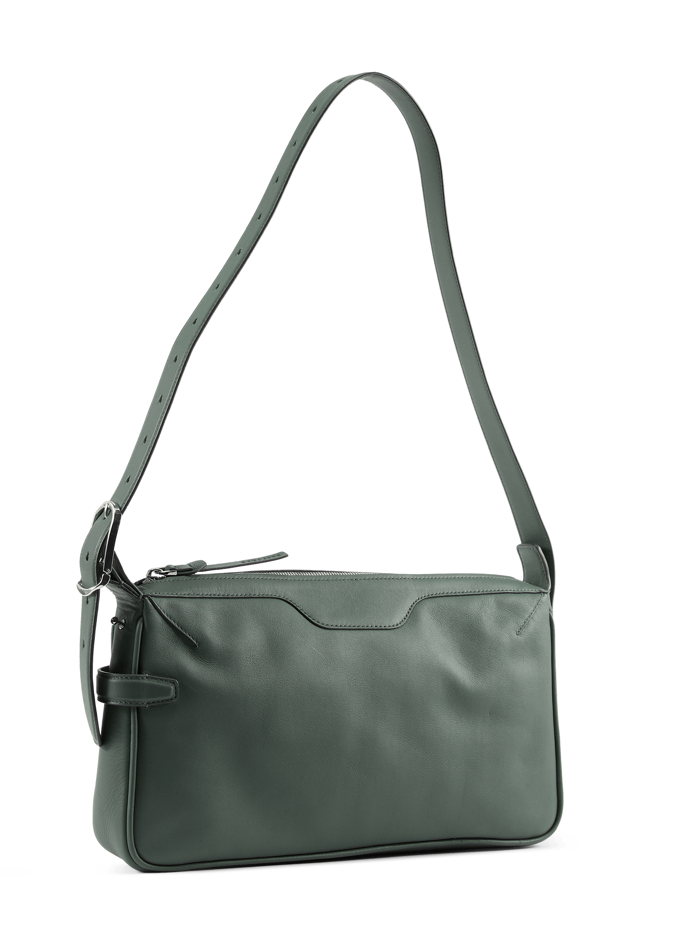 Borsa a tracolla in pelle BONASTRE Verde