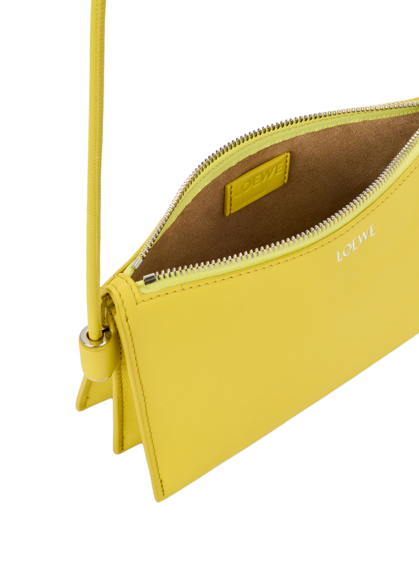 Joya clutch in nappa calf leather LOEWE Yellow